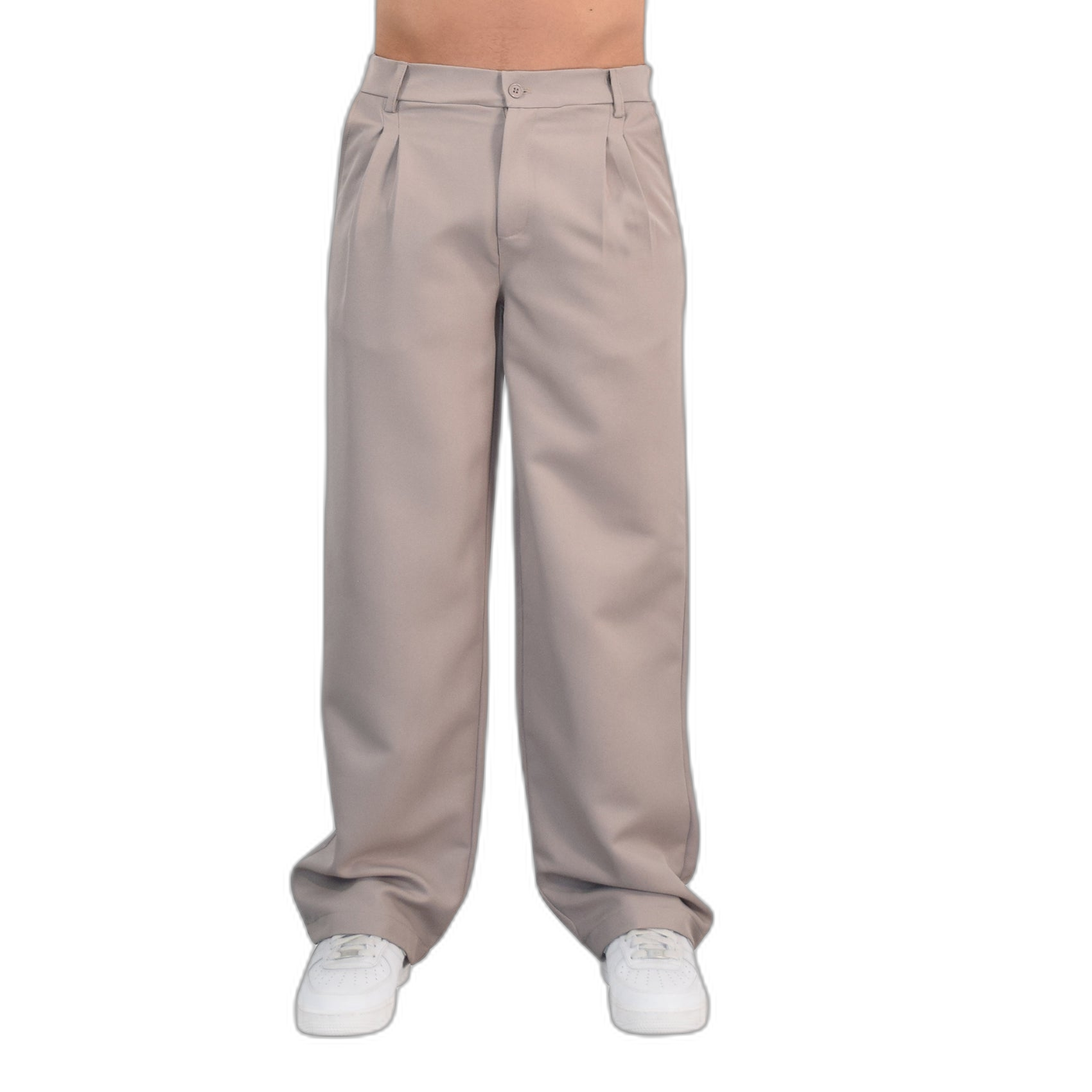 Nice Guy Trouser Ultra Relaxed Straight Fit Beige