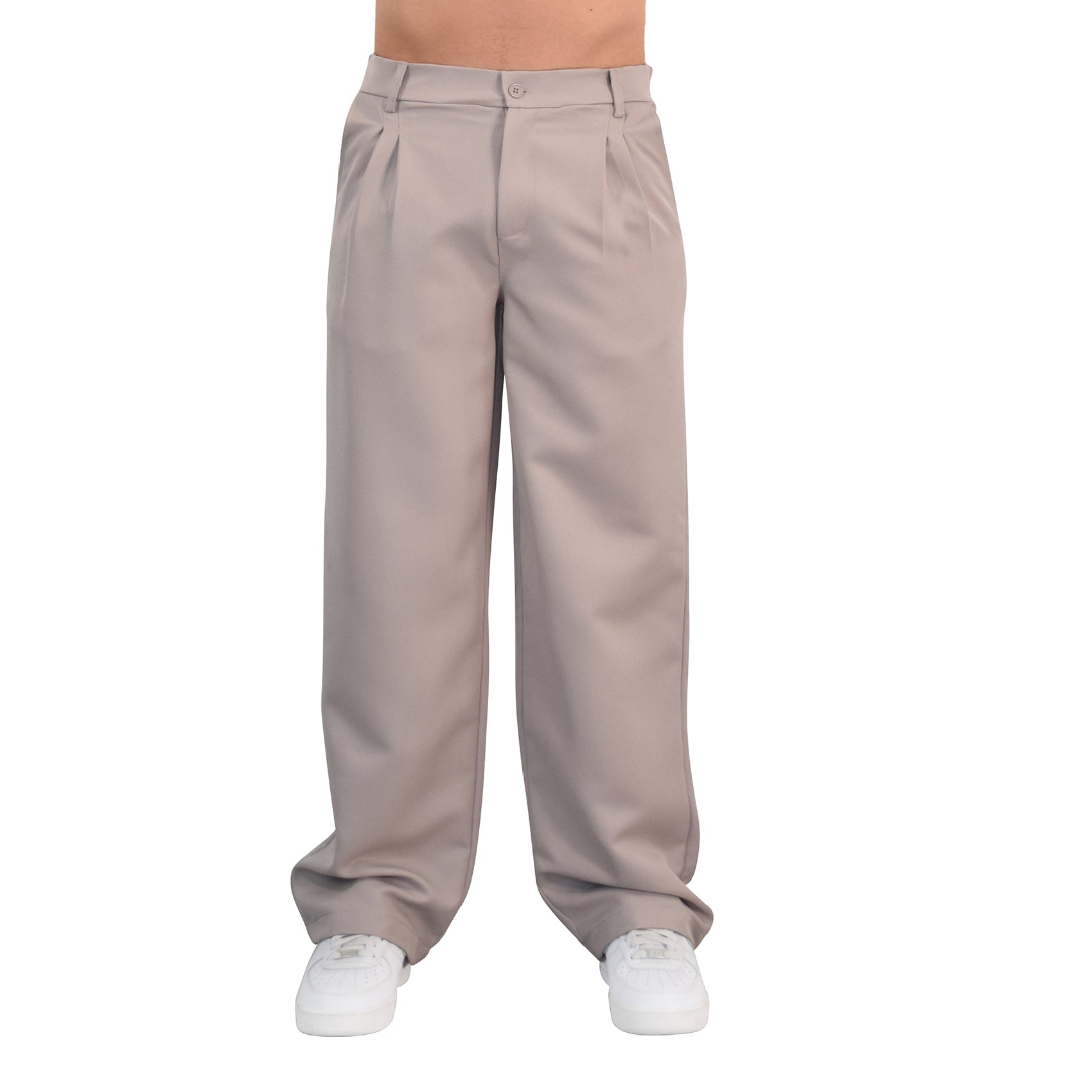 Nice Guy Trouser Ultra Relaxed Straight Fit Beige