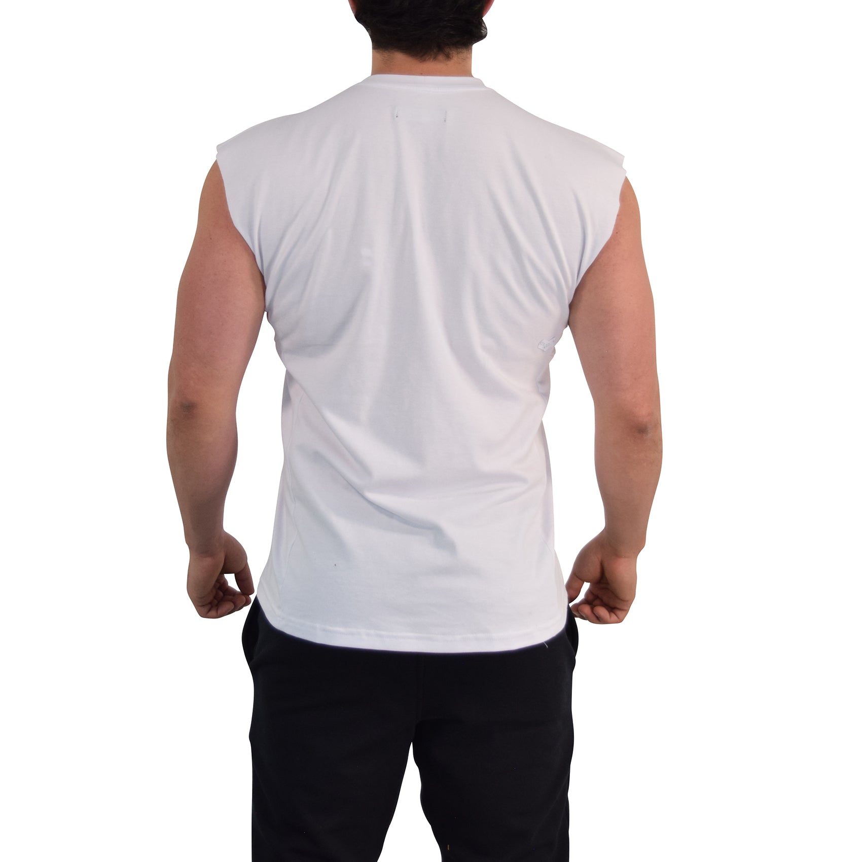 Bodybuilder Tank White