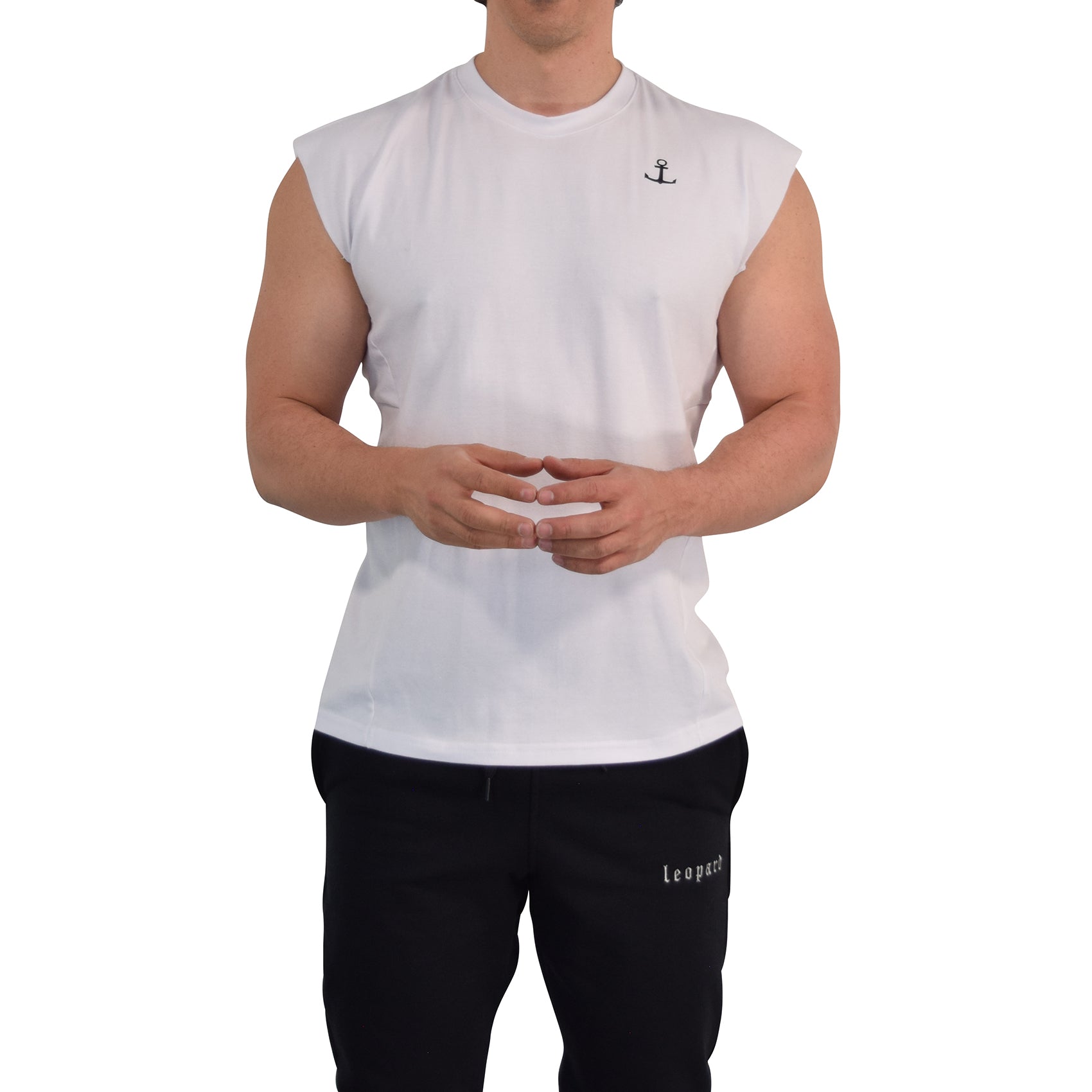 Bodybuilder Tank White