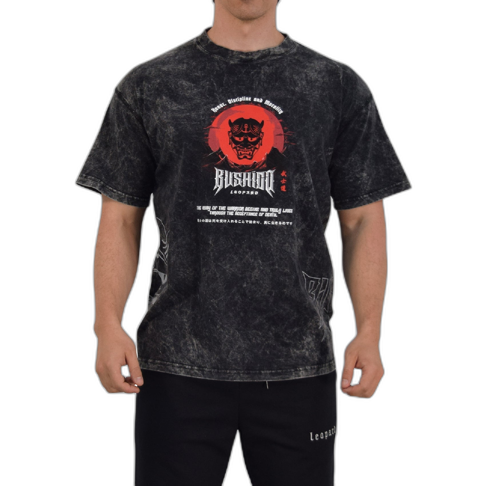 Playera Boxy | Oversized Fit Bushido Men Yoroi Warrior Mask