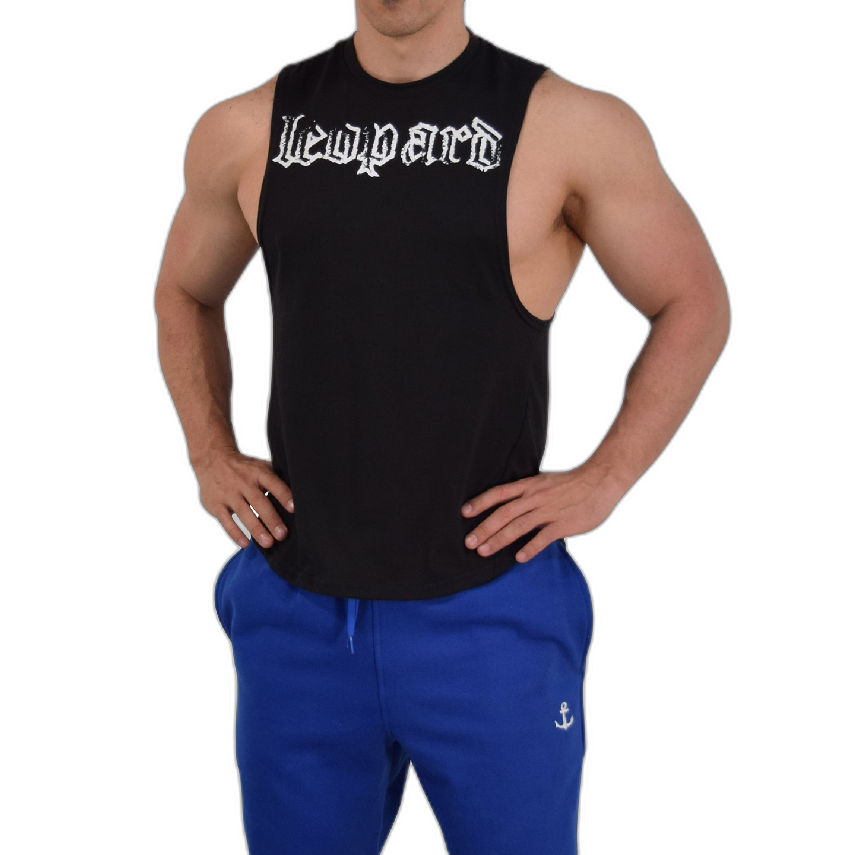 Element Sleeveless Tee Black Brushed Logo