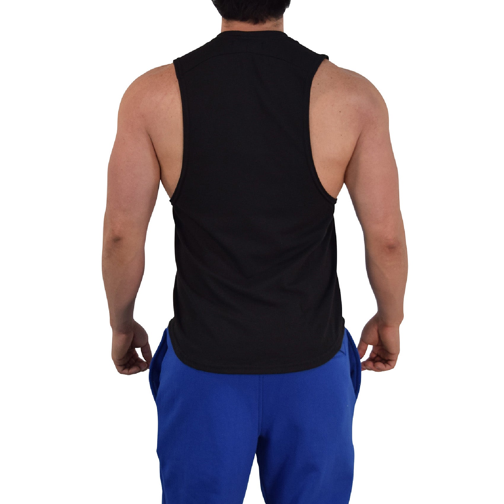 Element Sleeveless Tee Black Brushed Logo