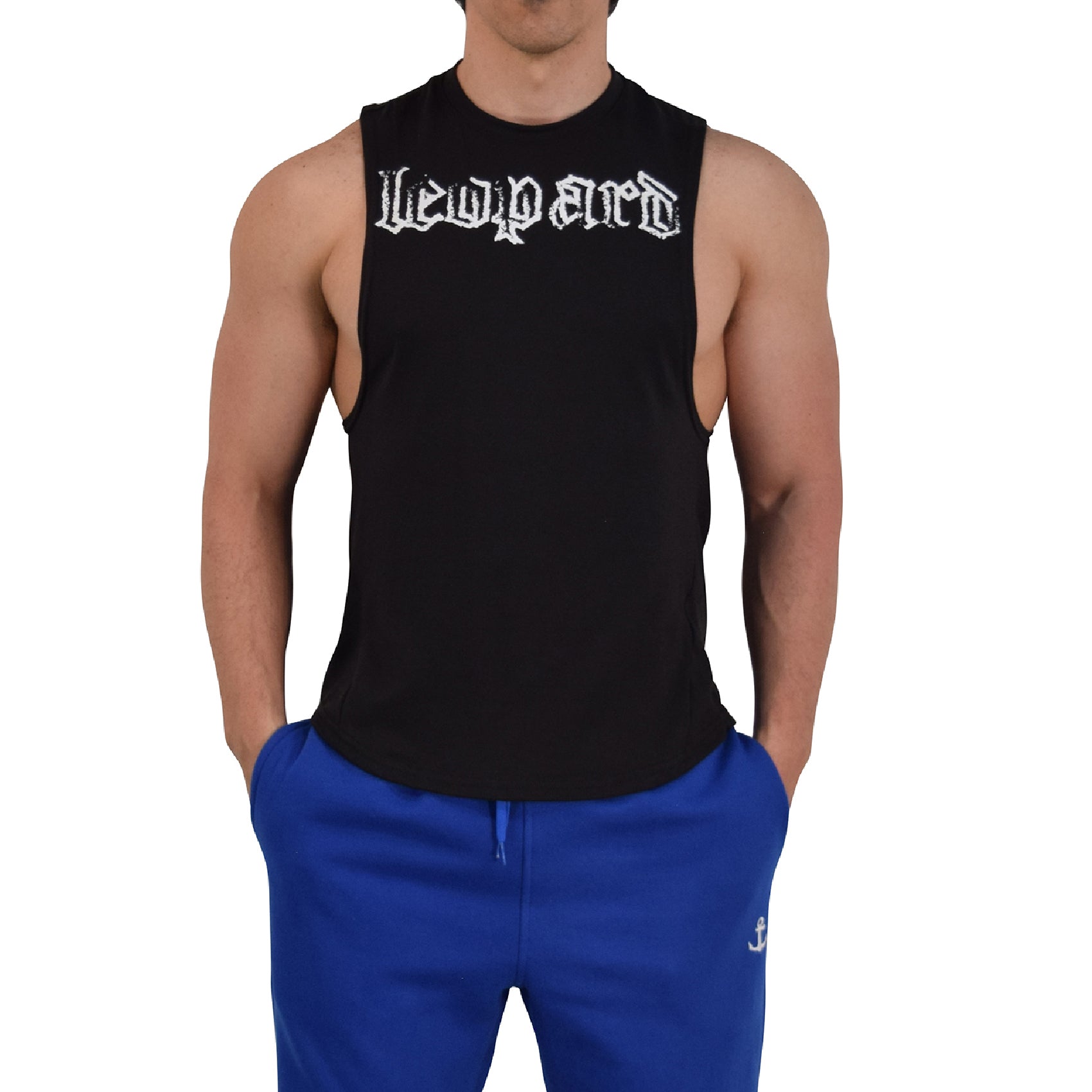 Element Sleeveless Tee Black Brushed Logo