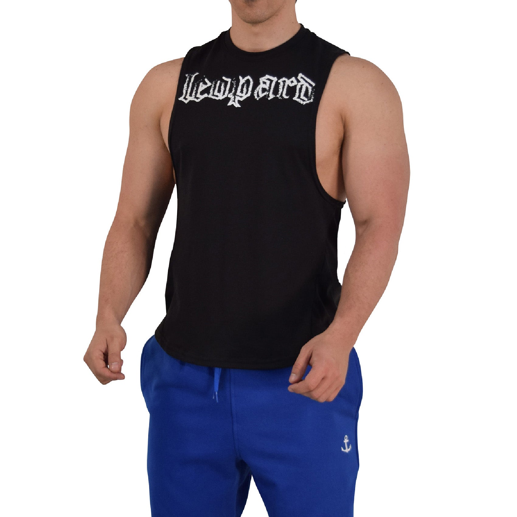 Element Sleeveless Tee Black Brushed Logo