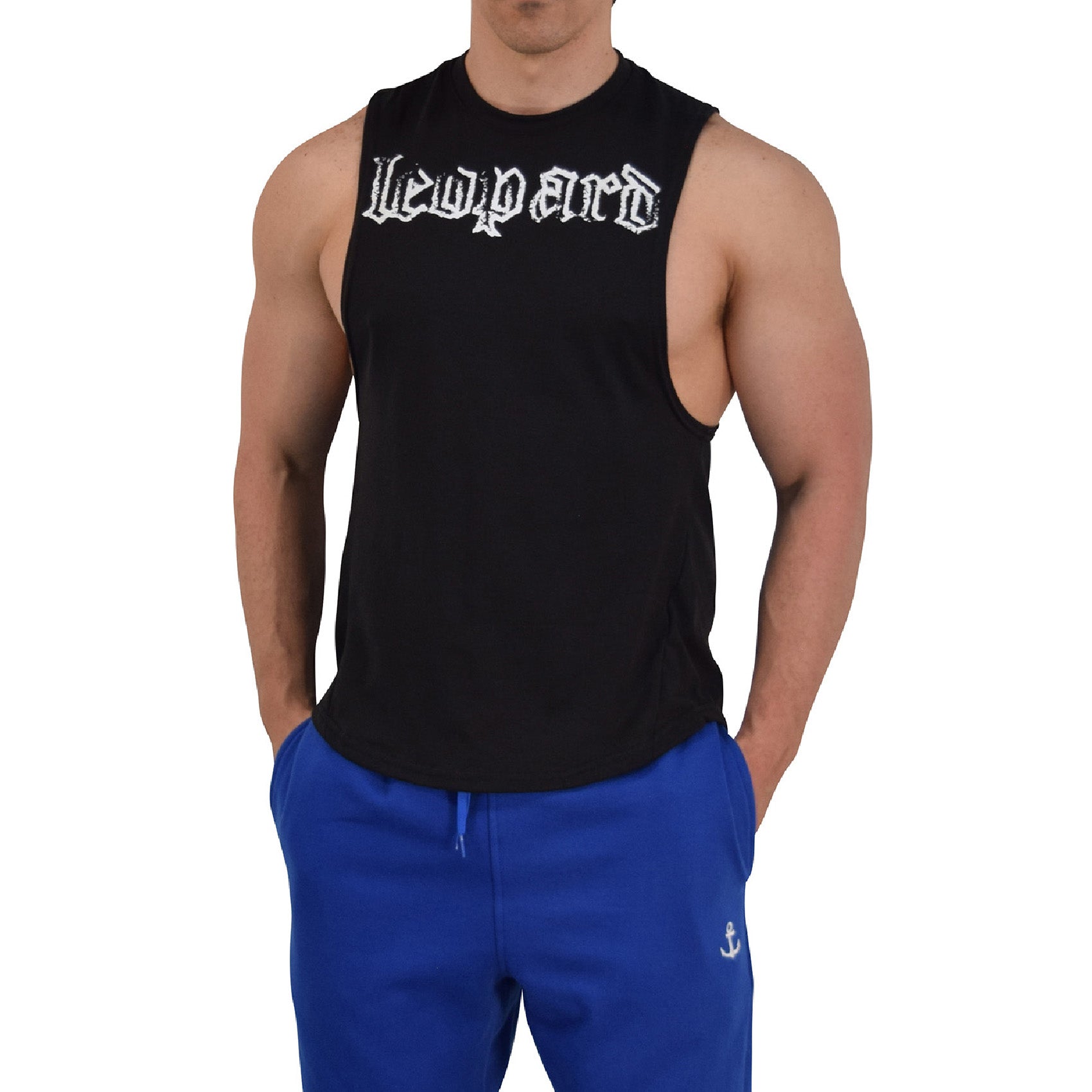 Element Sleeveless Tee Black Brushed Logo
