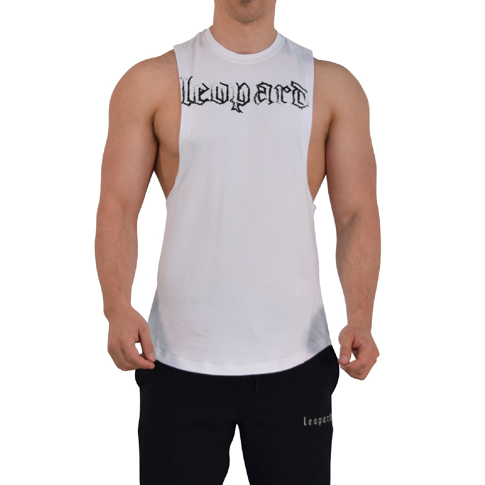 Element Sleeveless Tee White Brushed Logo