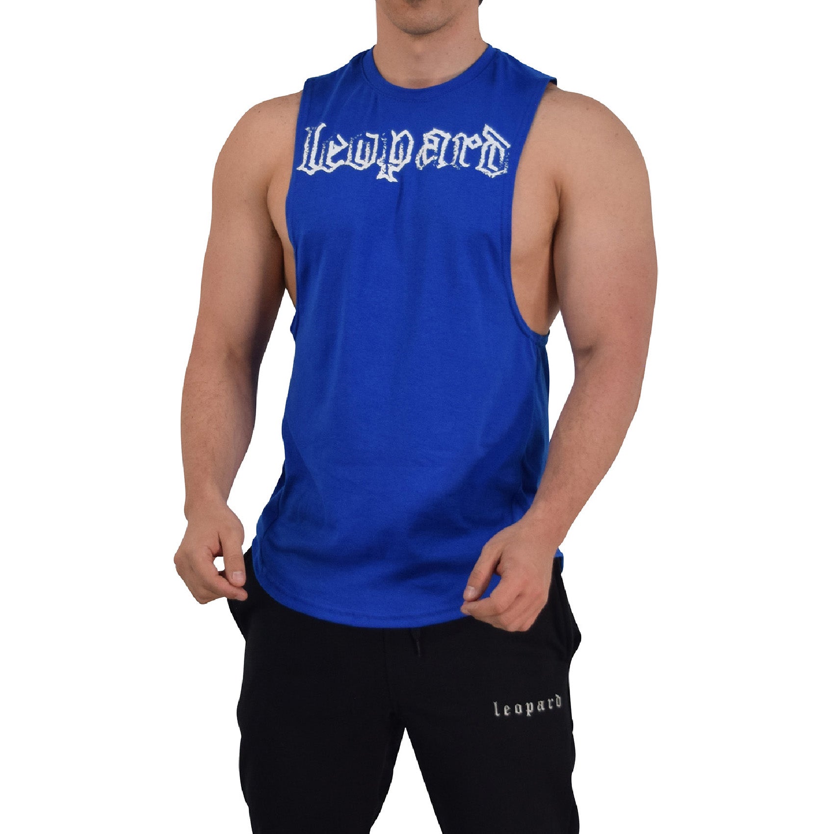 Element Sleeveless Tee Royal Brushed Logo