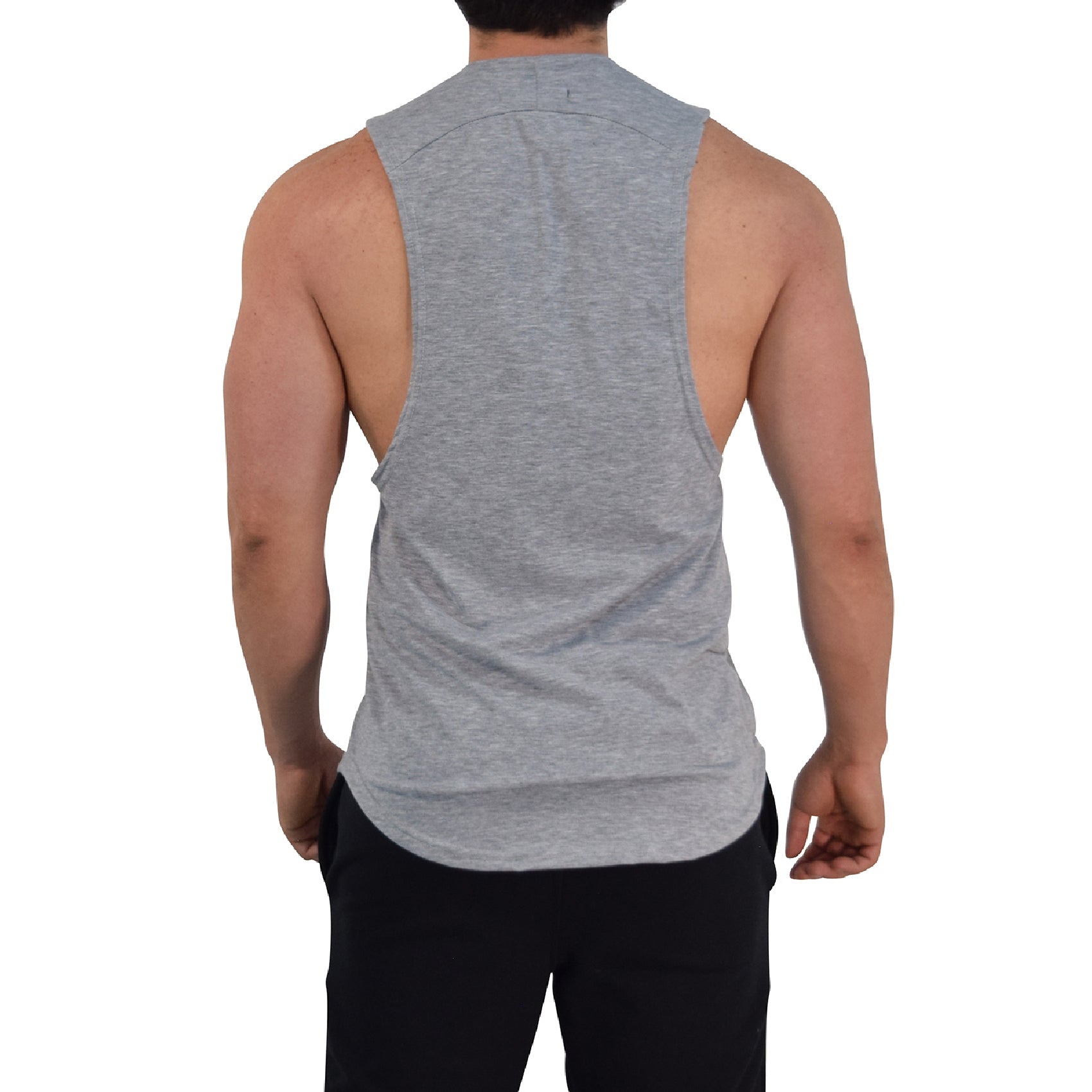 Element Sleeveless Tee Gray Anchor Logo