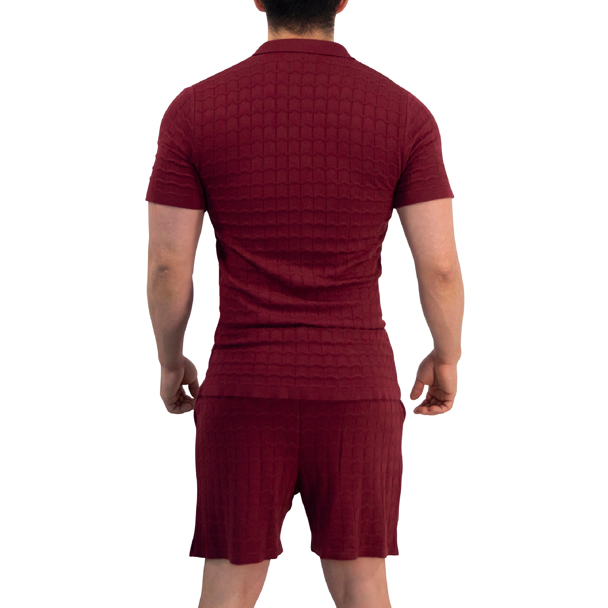 Havana Knitted Shirt Bambú Merlot