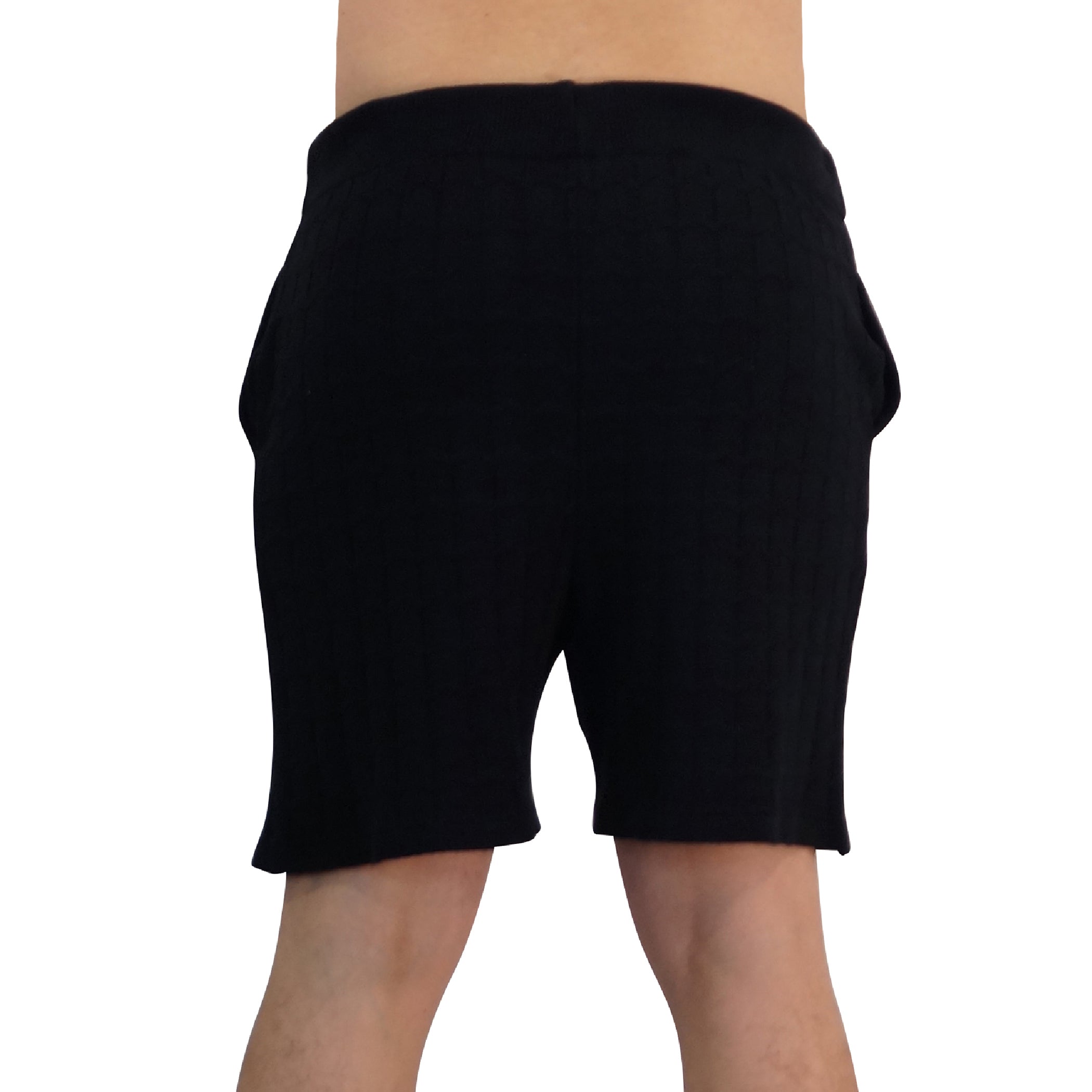 Havana Knitted Short Bambú Black