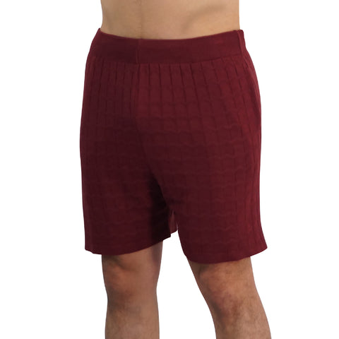 Havana Knitted Short Bambú Merlot