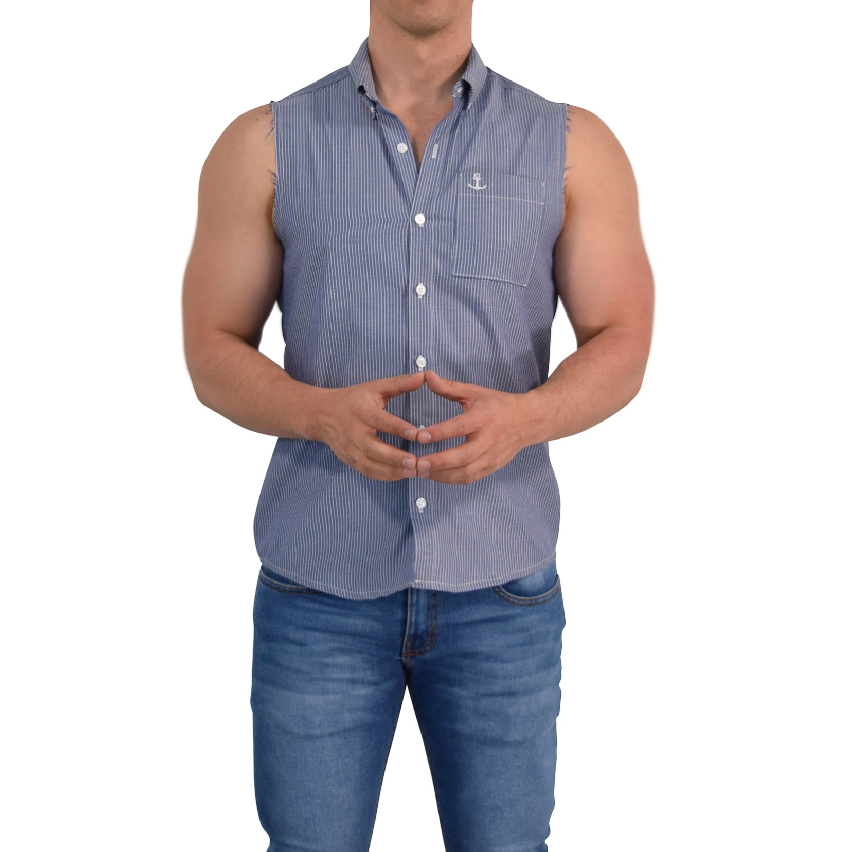 Camisa Barbell & Business Shirt Ctrl+C Blue