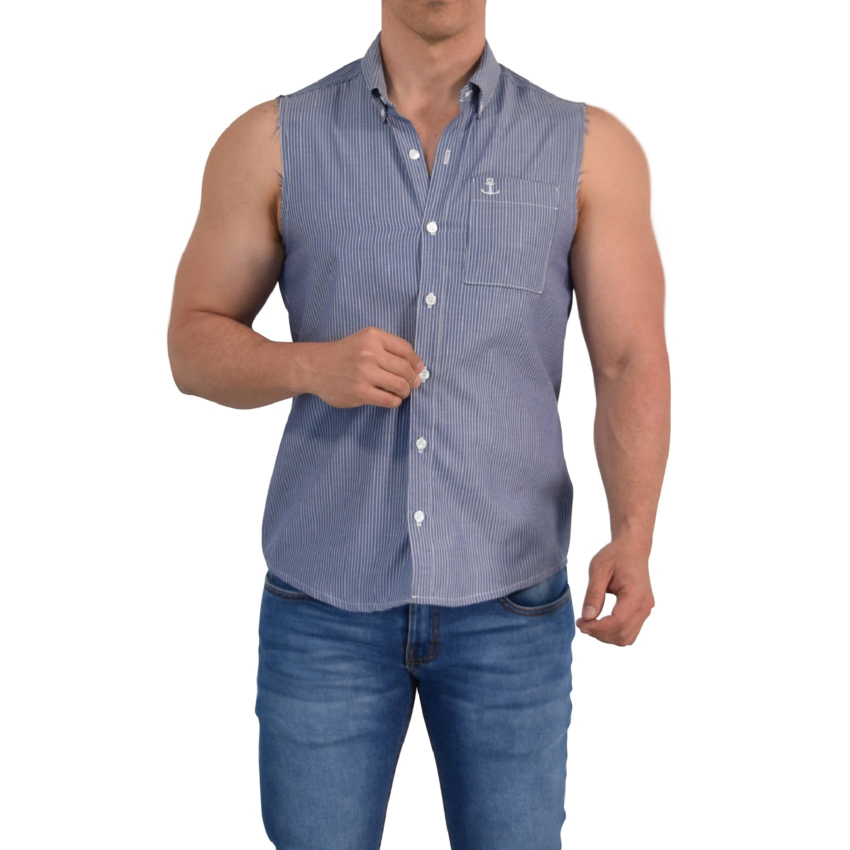 Camisa Barbell & Business Shirt Ctrl+C Blue