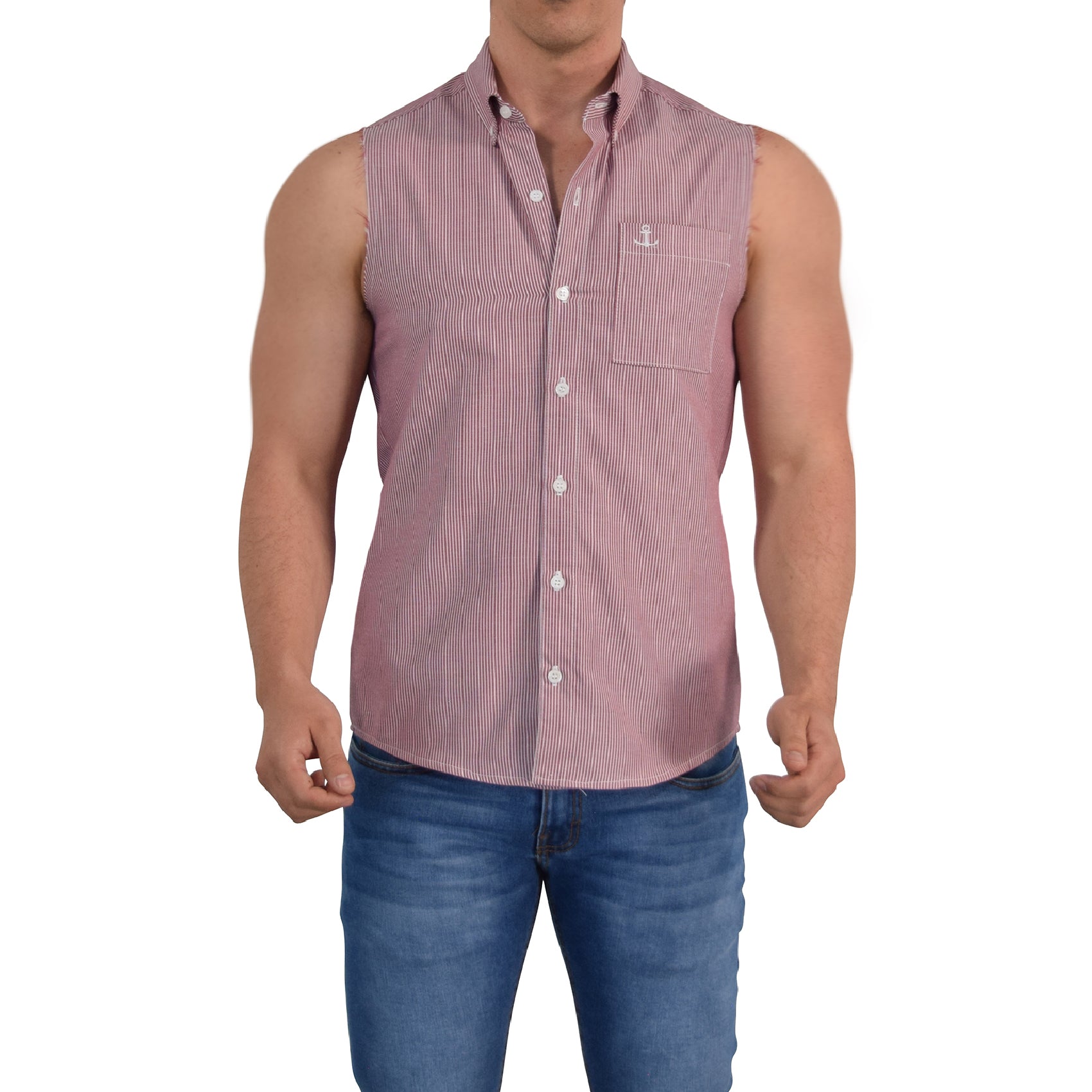 Camisa Barbell & Business Shirt Esc Supr Ctrl Red