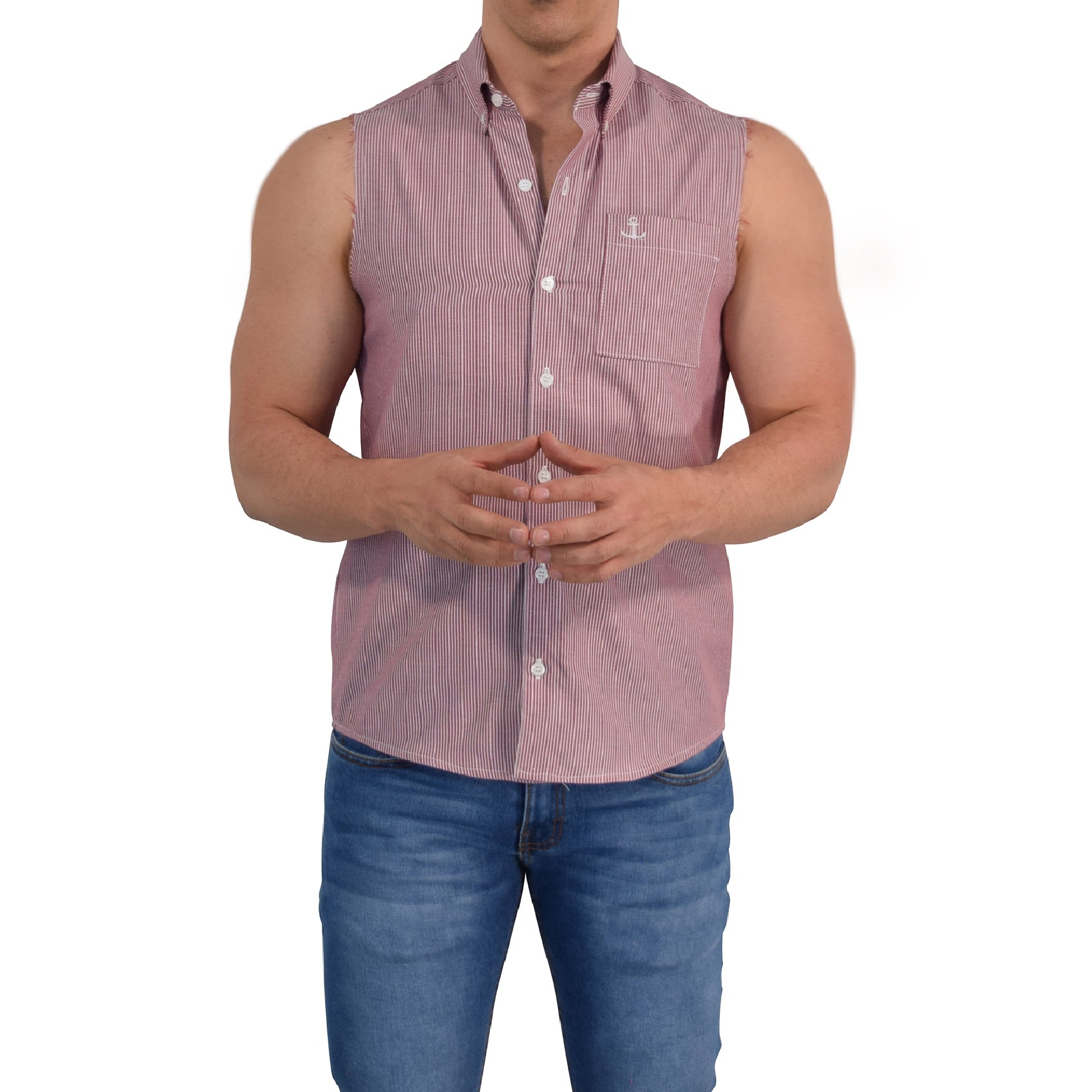 Camisa Barbell & Business Shirt Esc Supr Ctrl Red