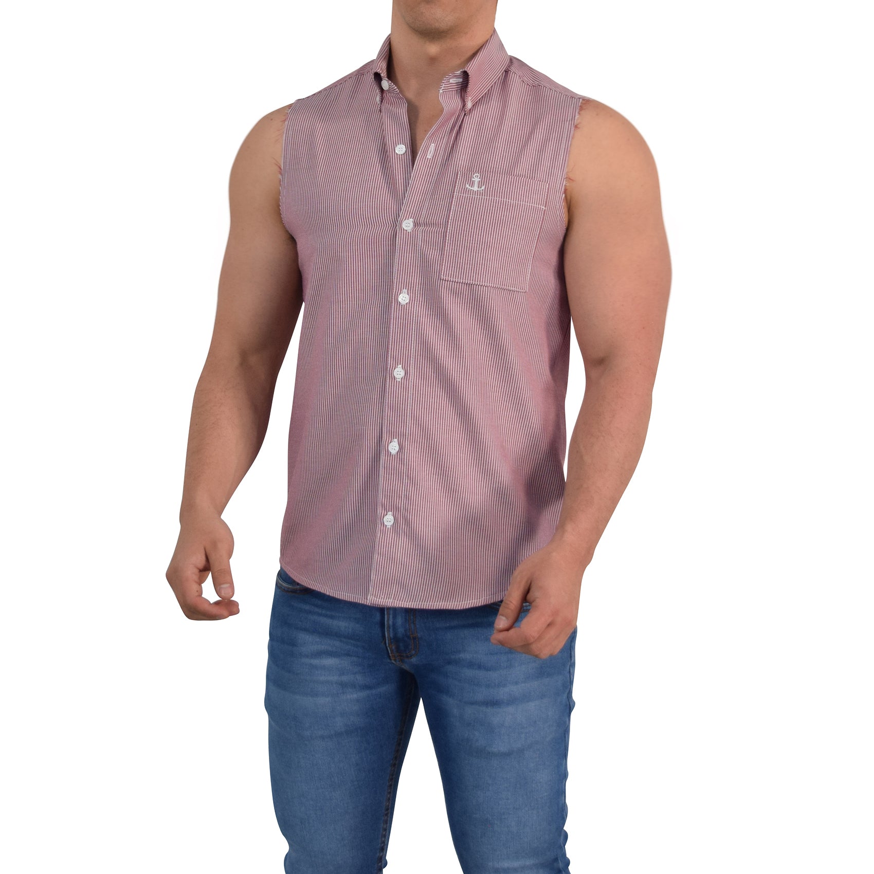 Camisa Barbell & Business Shirt Esc Supr Ctrl Red