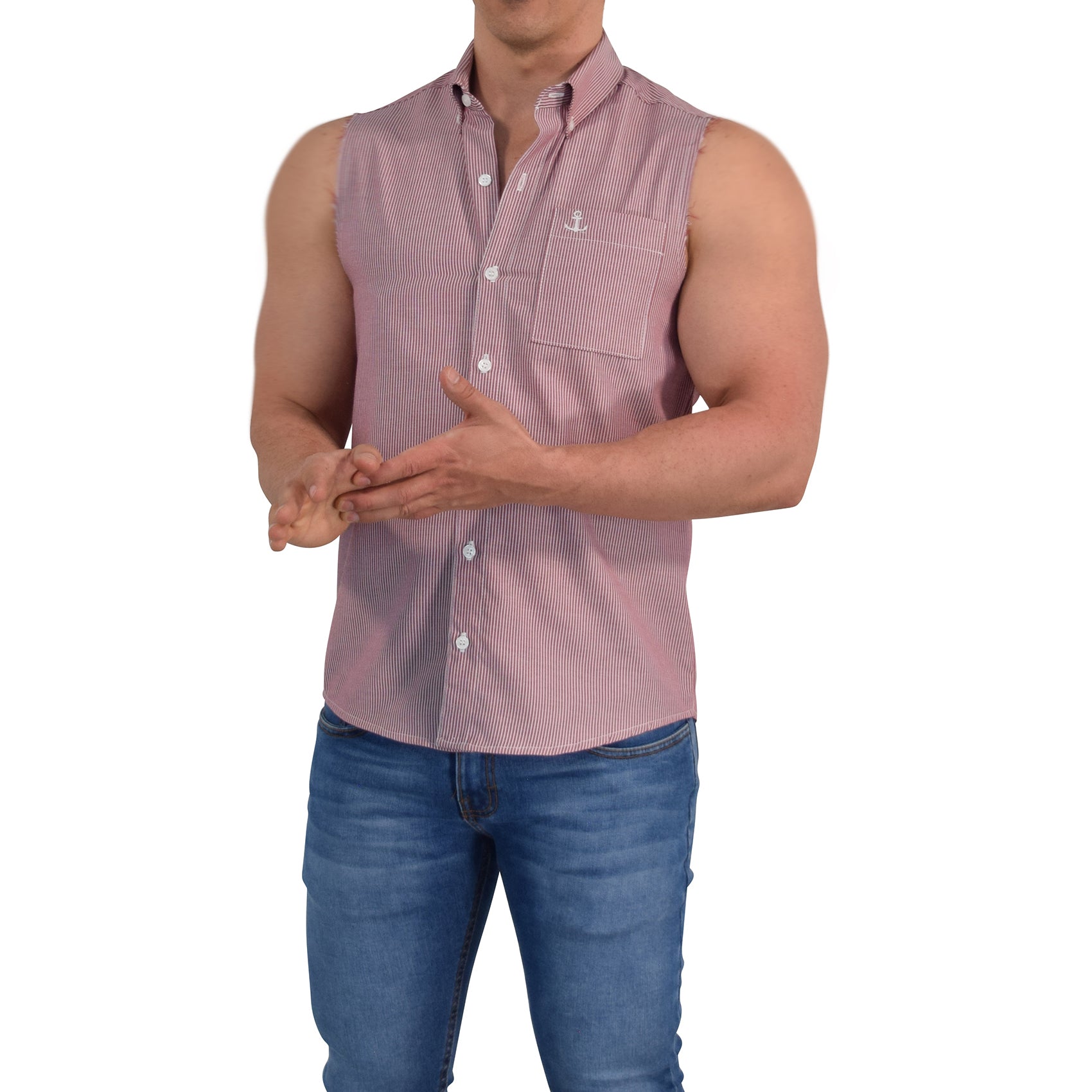 Camisa Barbell & Business Shirt Esc Supr Ctrl Red