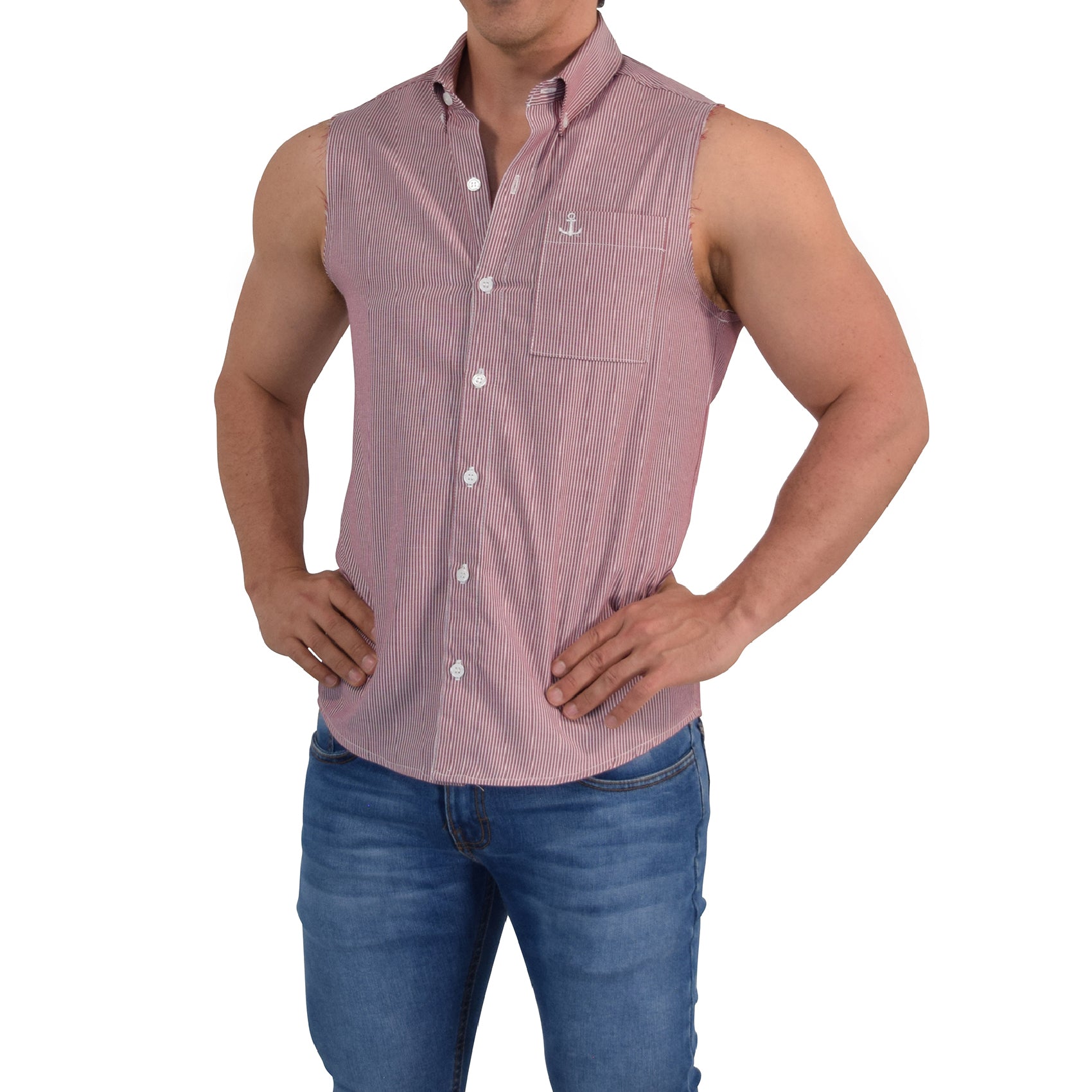 Camisa Barbell & Business Shirt Esc Supr Ctrl Red