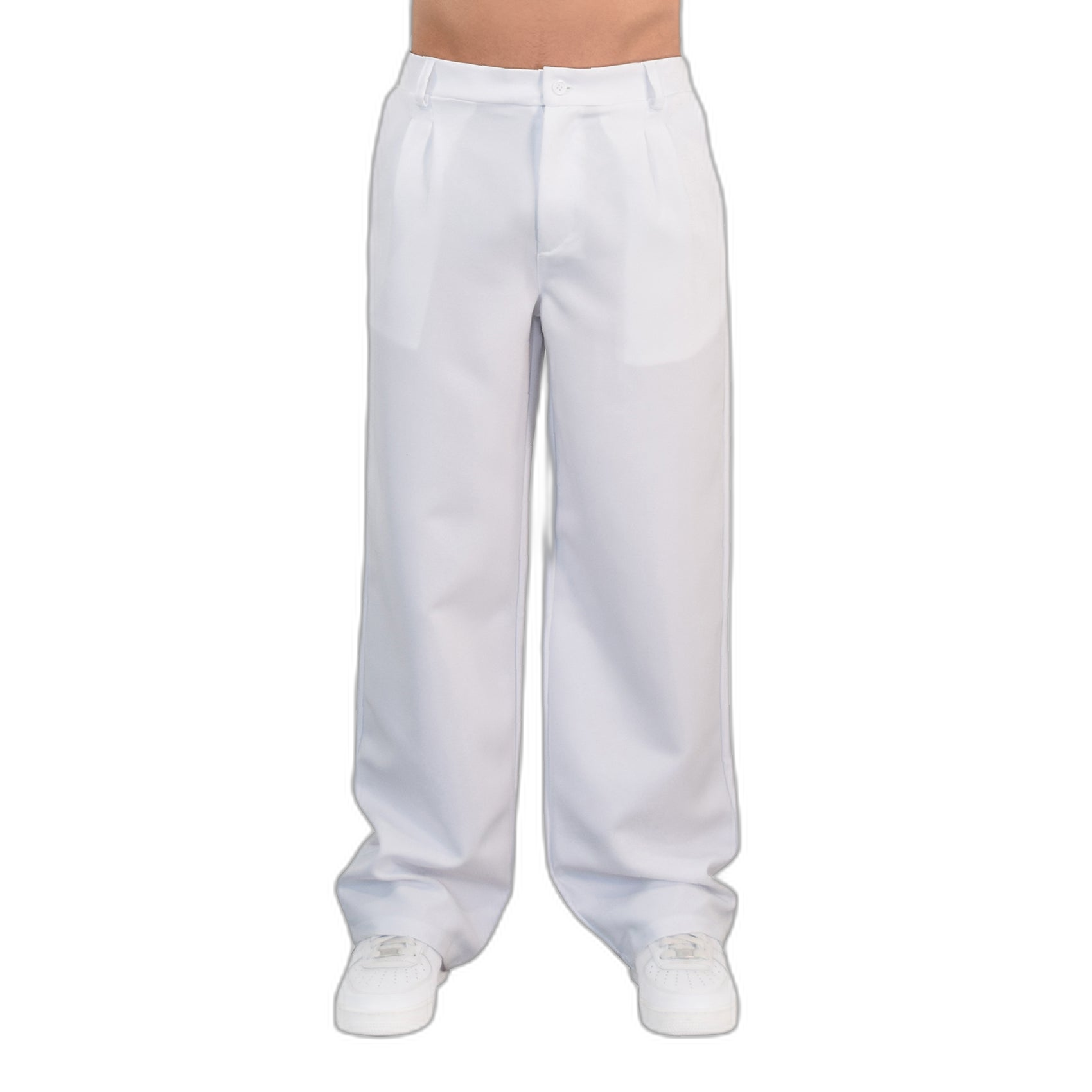 Nice Guy Trouser Ultra Relaxed Straight Fit White