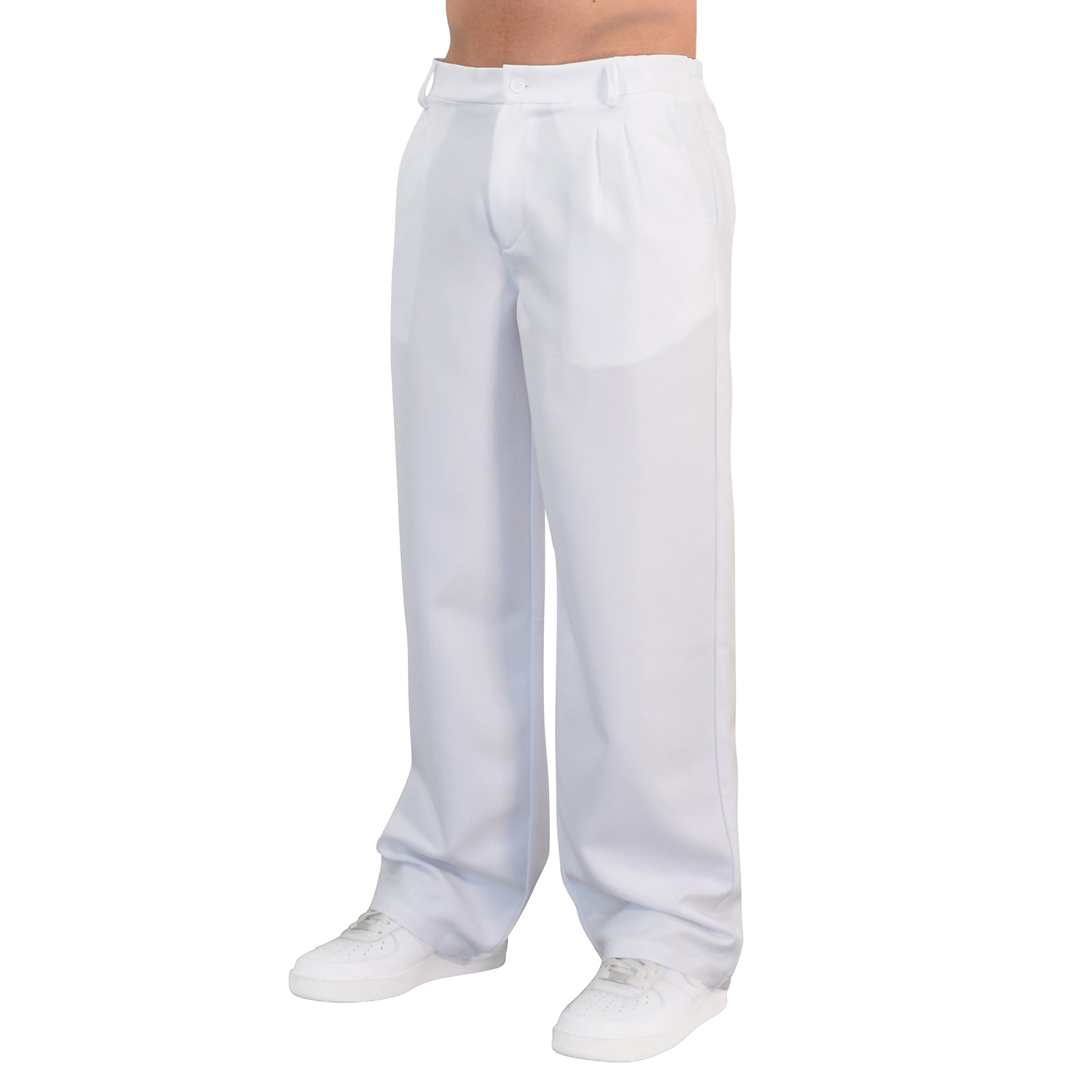 Nice Guy Trouser Ultra Relaxed Straight Fit White