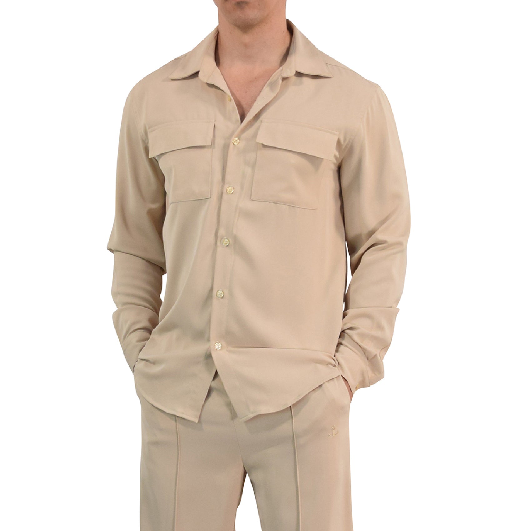 Midnight Shirt Sandstone