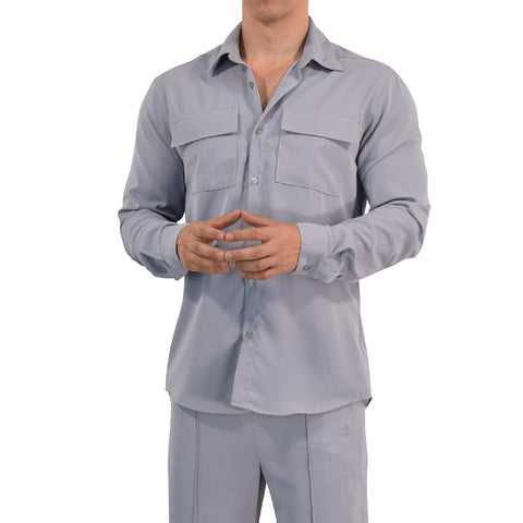 Midnight Shirt Silver Mist