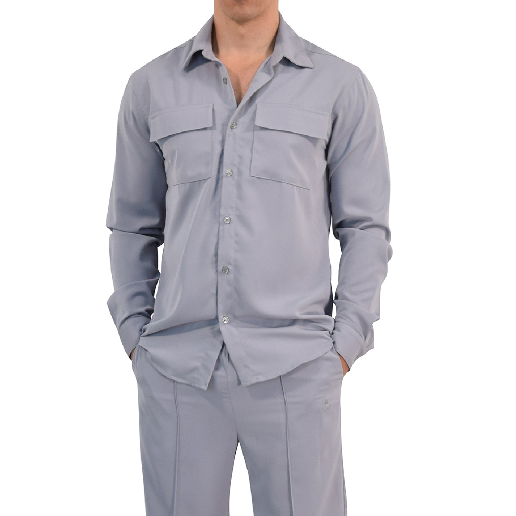 Midnight Shirt Silver Mist