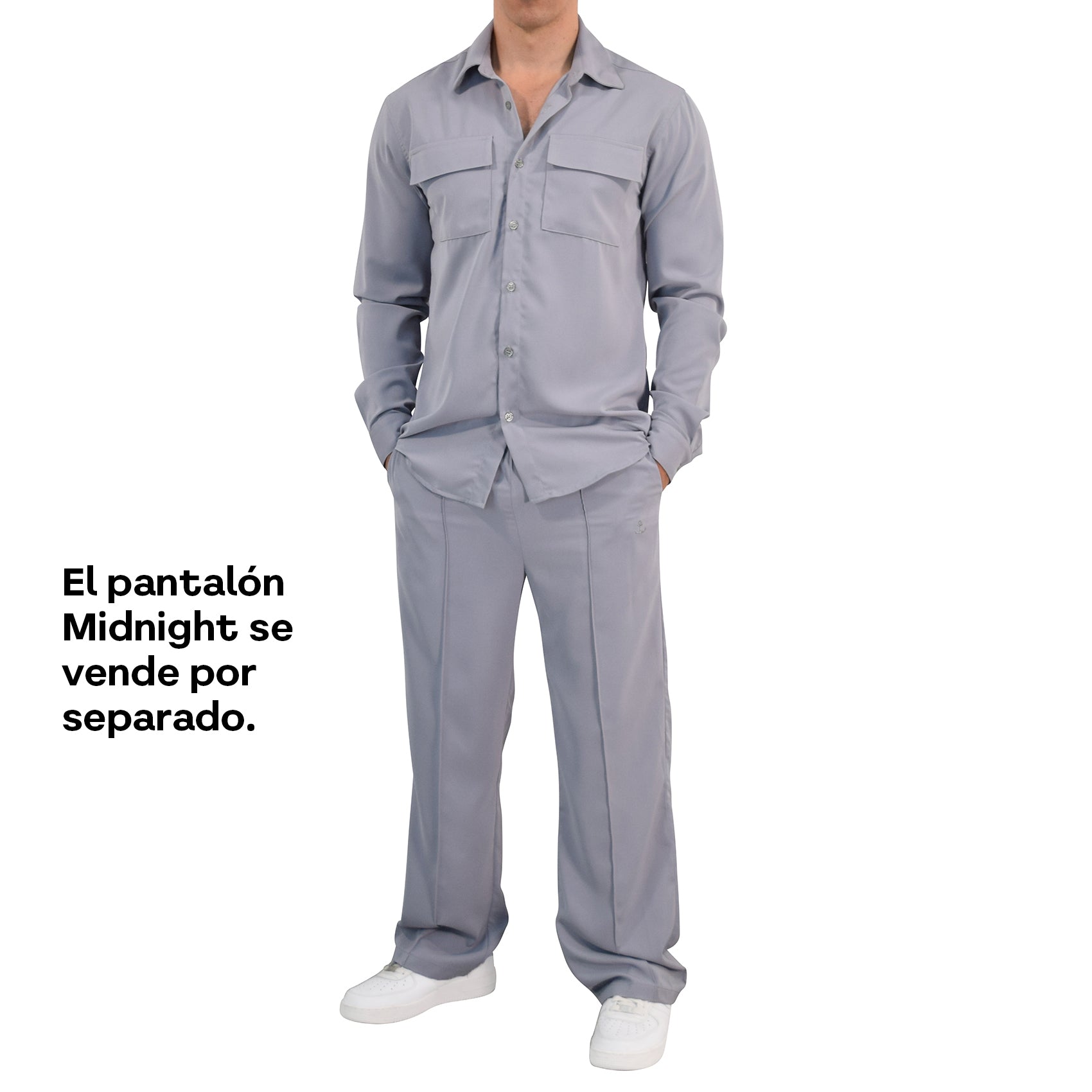 Midnight Shirt Silver Mist