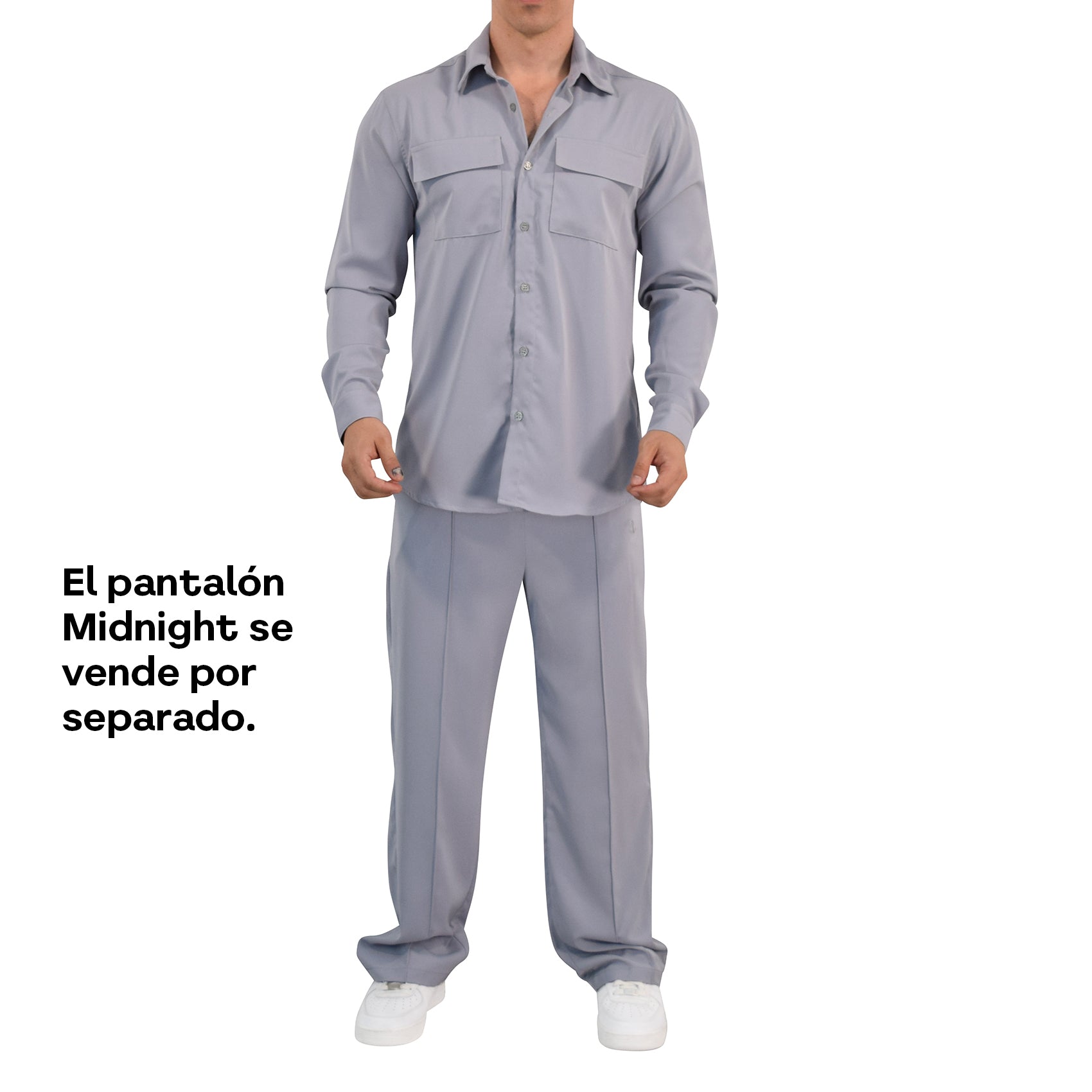 Midnight Shirt Silver Mist