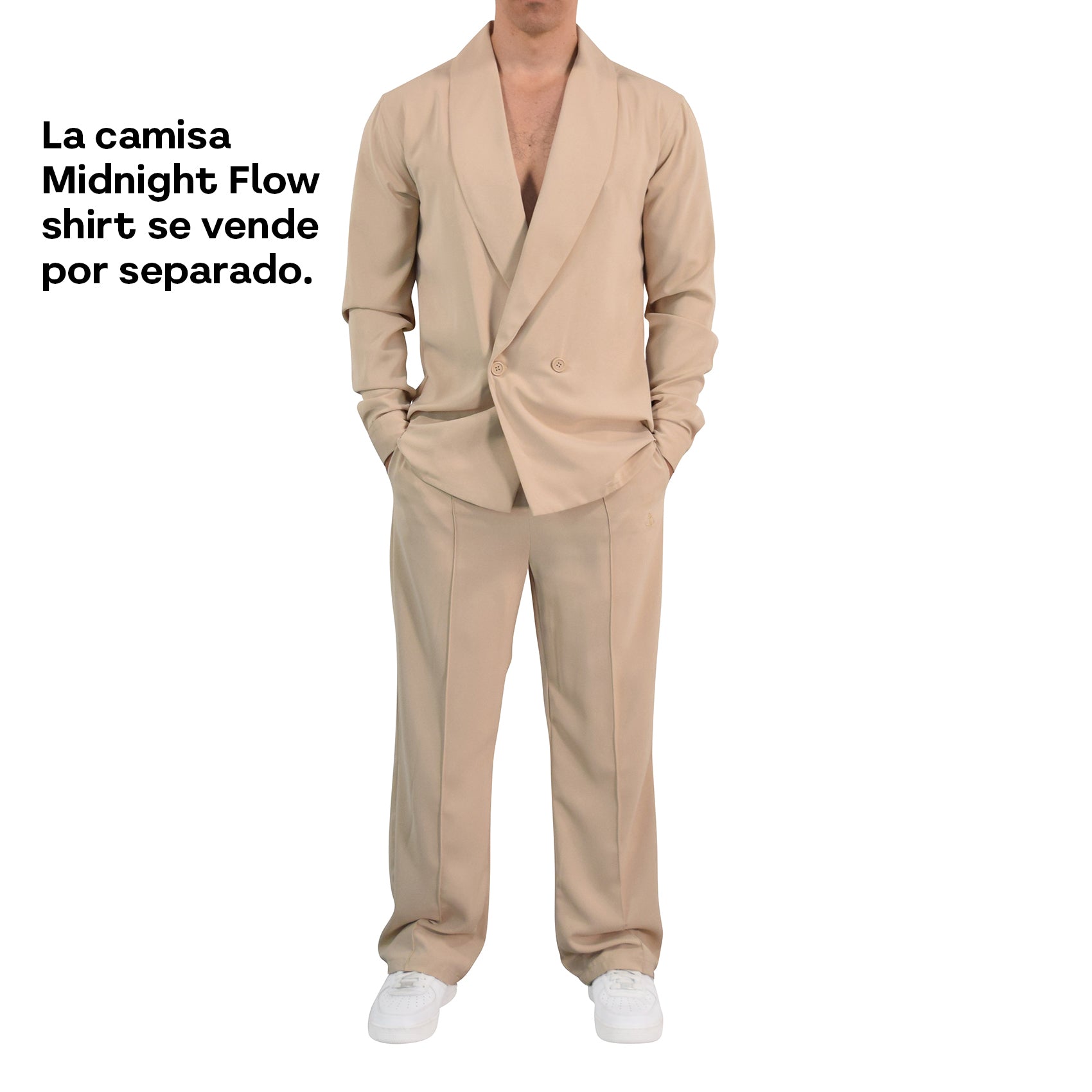 Midnight Flow Trouser Sandstone