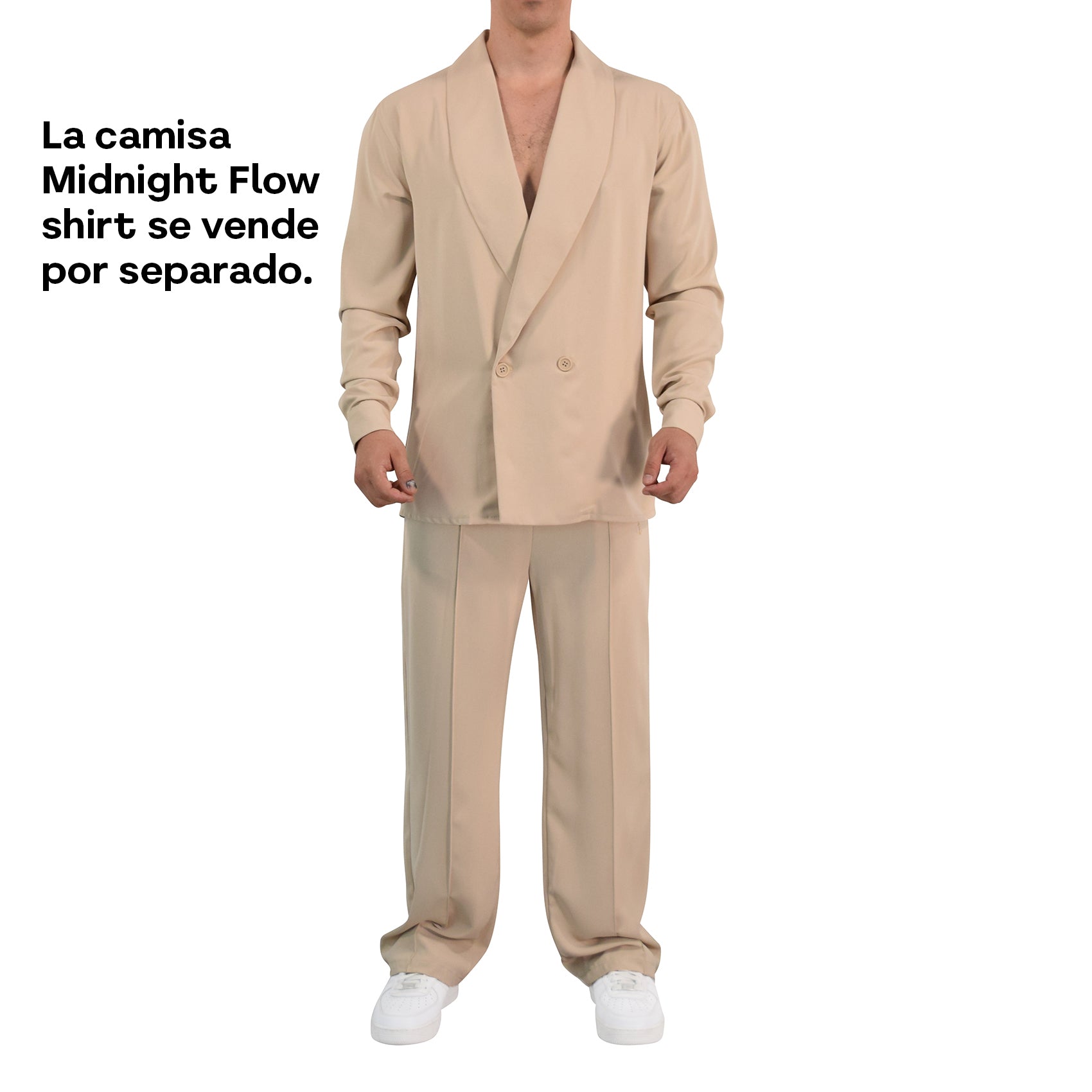 Midnight Flow Trouser Sandstone