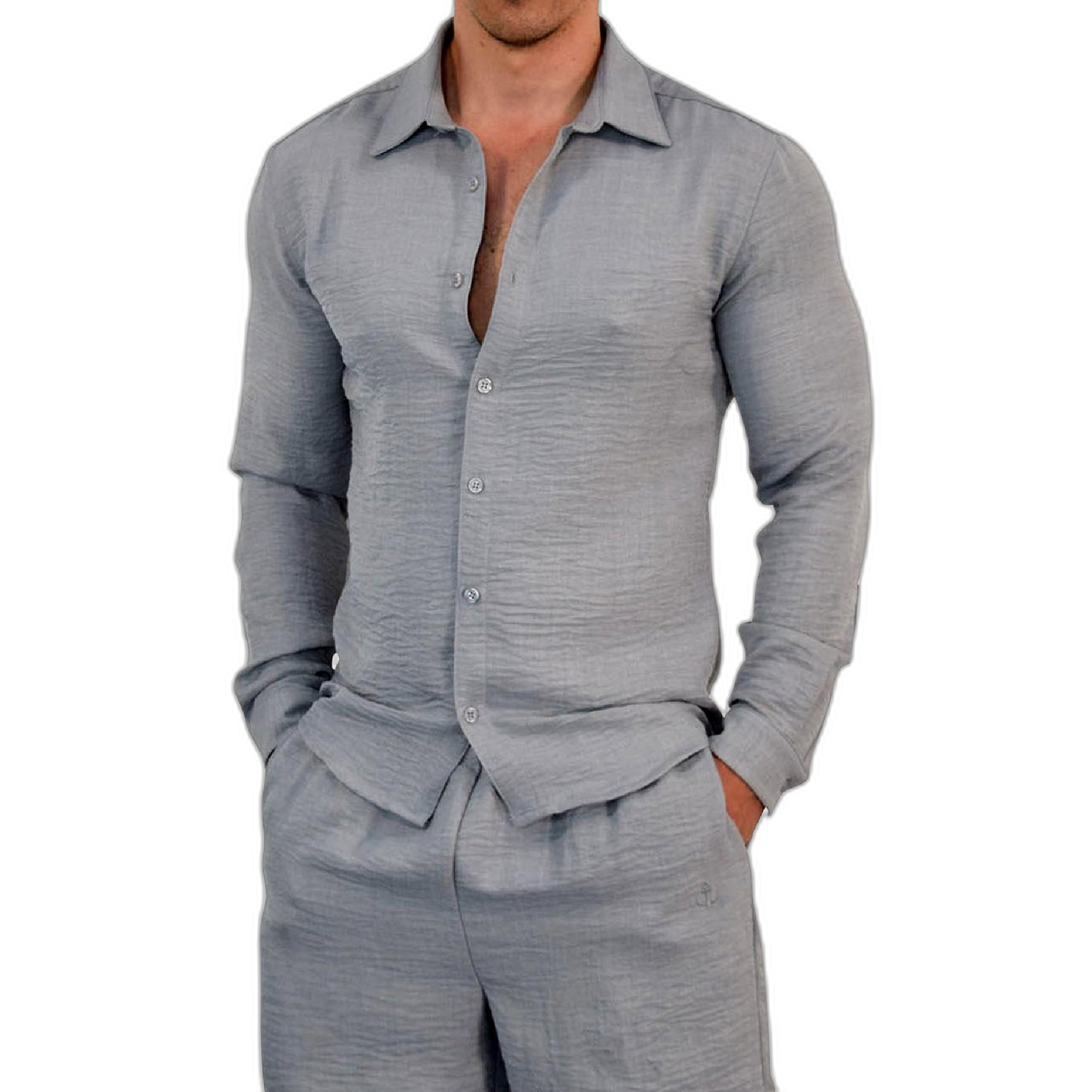 Mythos Shirt Stone Gray