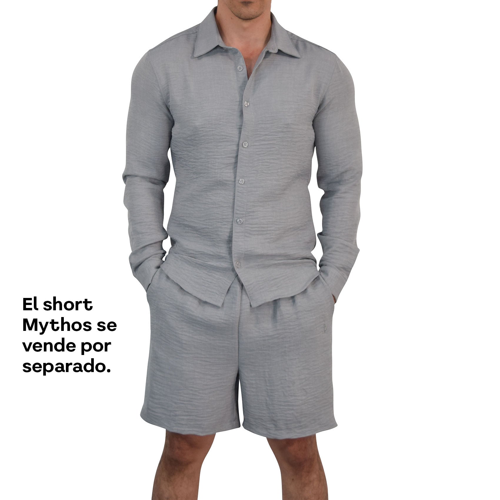 Mythos Shirt Stone Gray