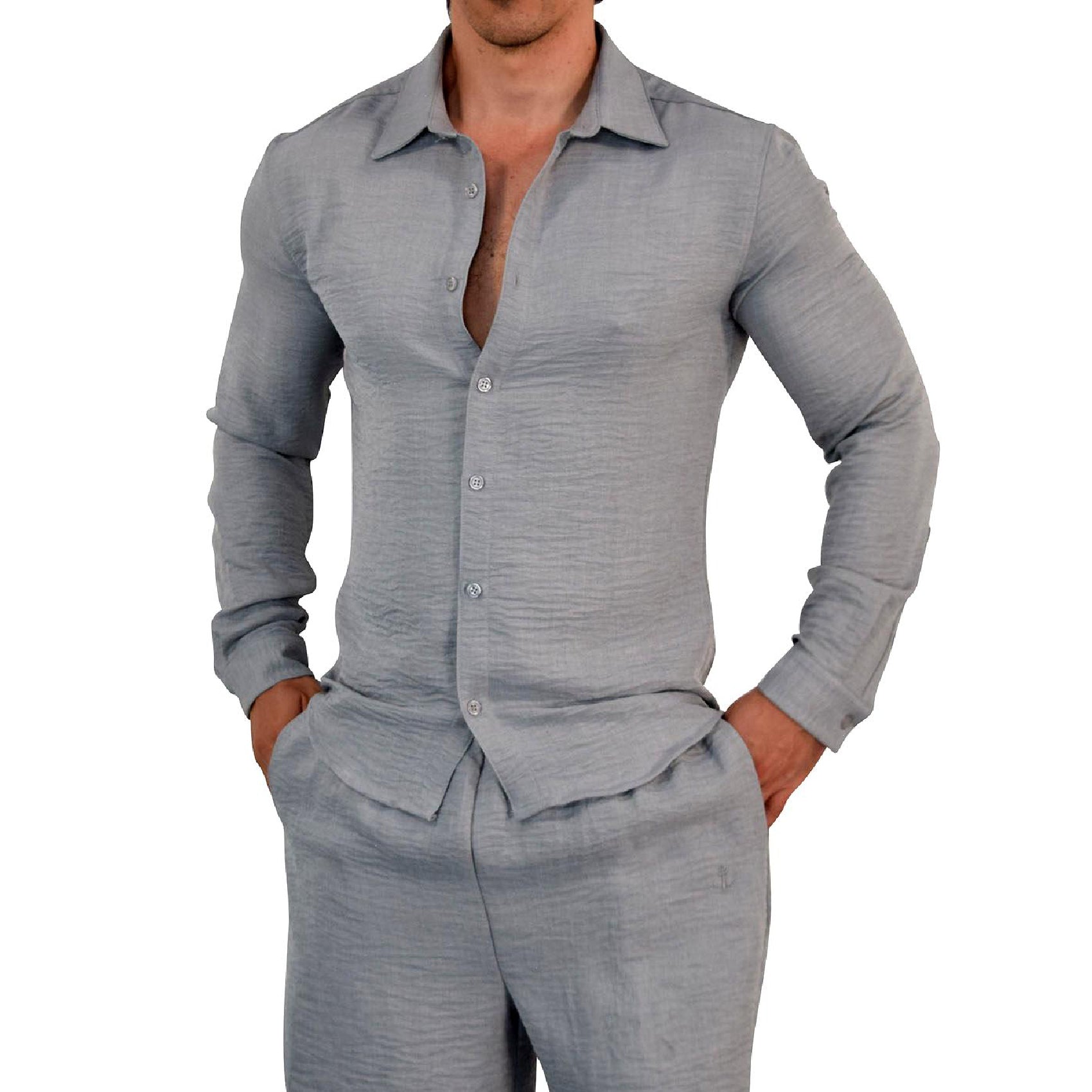 Mythos Shirt Stone Gray