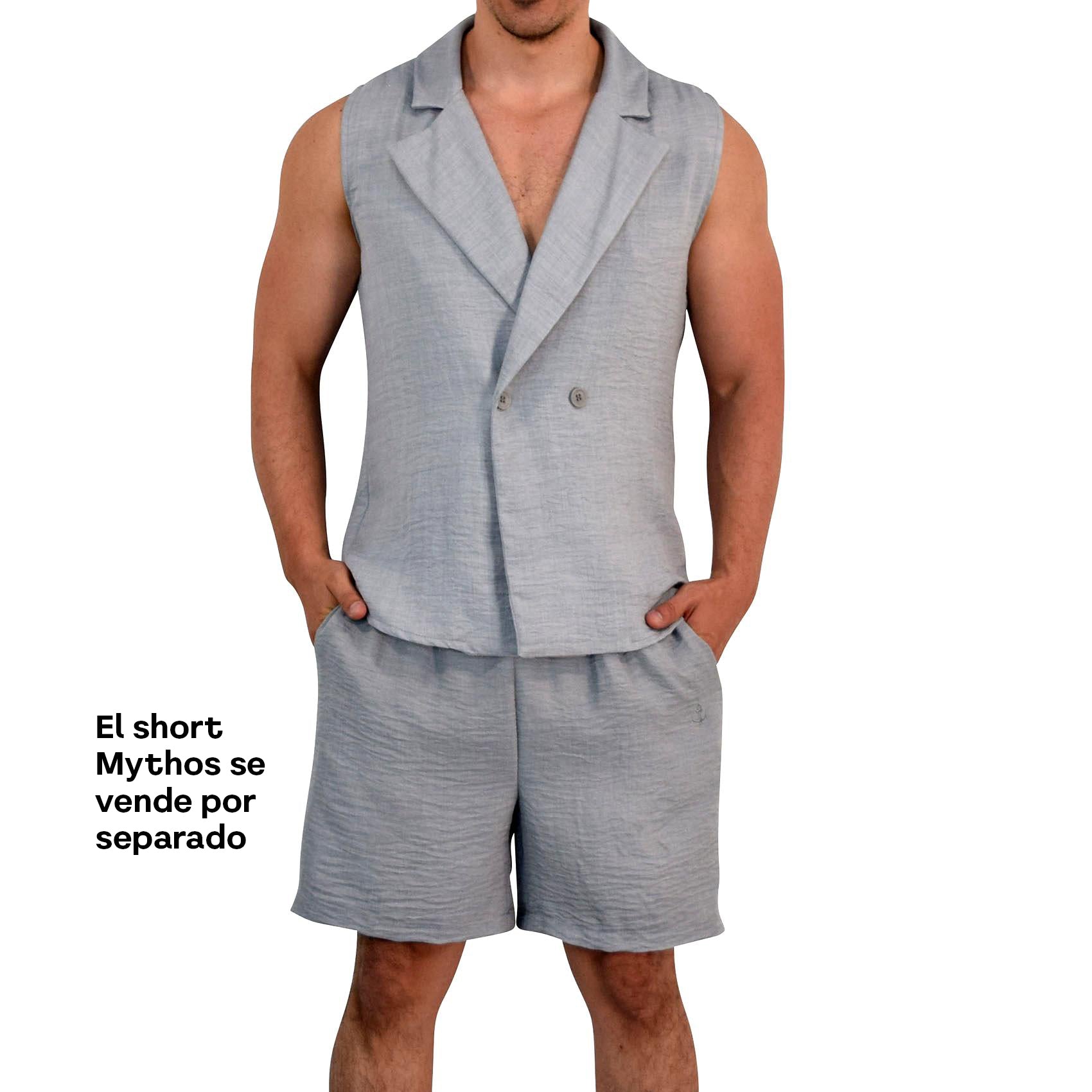 Mythos Vest Stone Gray