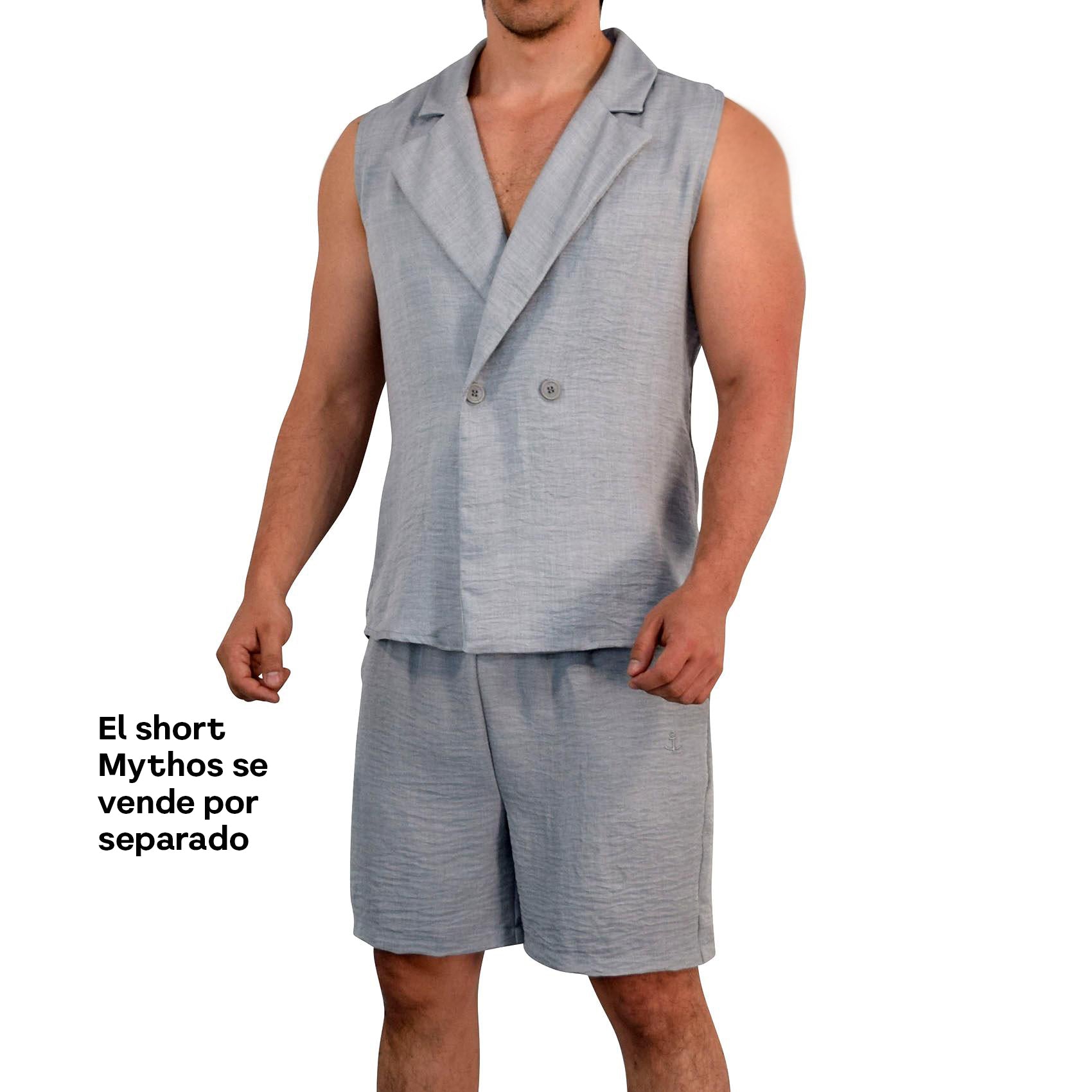 Mythos Vest Stone Gray