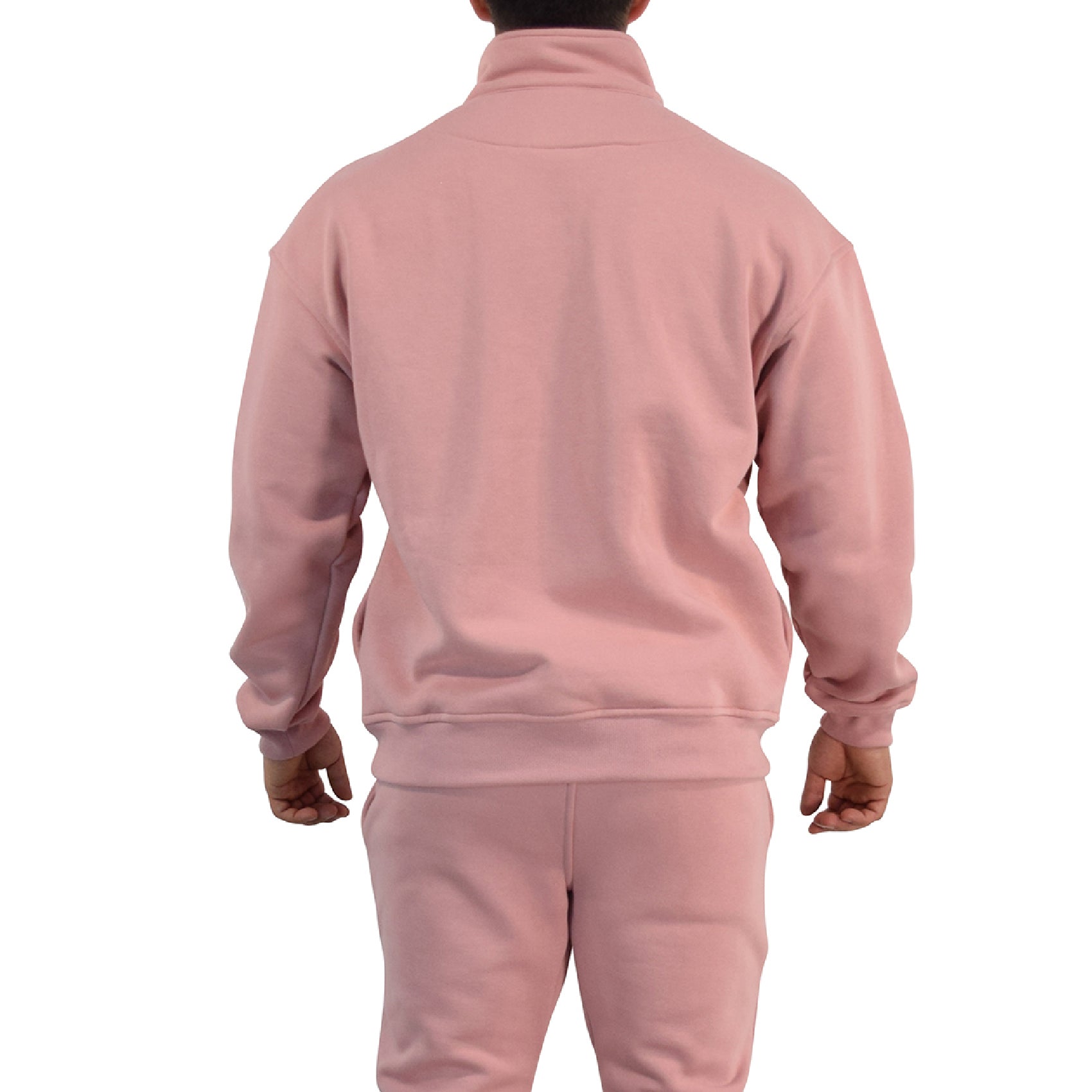 Fleece Pullover Hoodie Offline Mode Pink