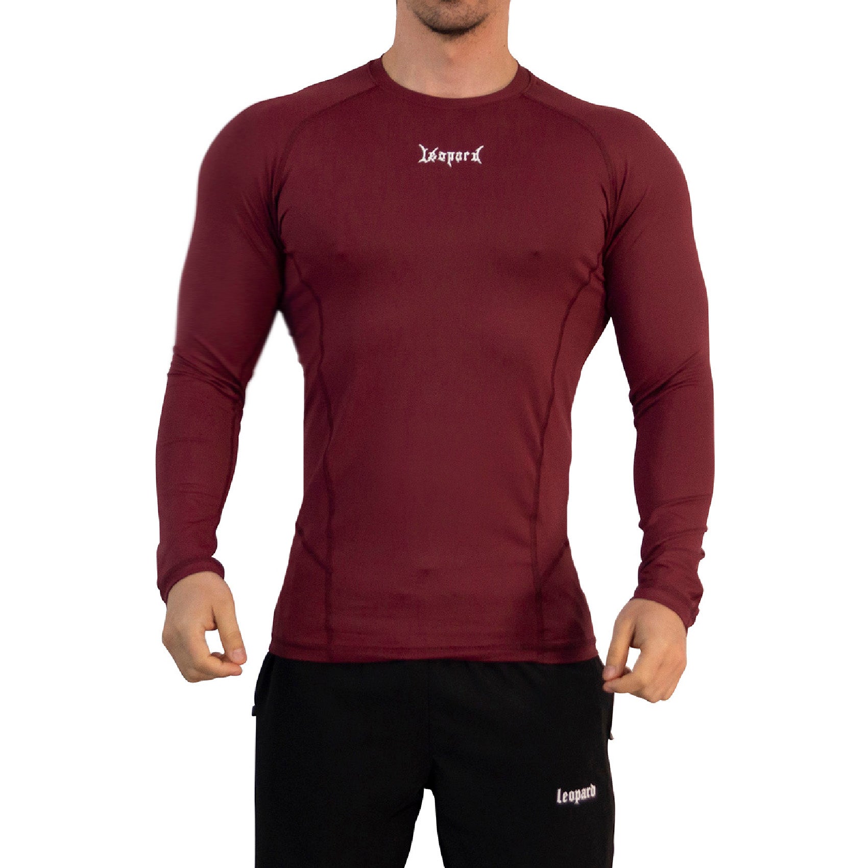 Strike Ops Compression Long Sleeve Burgundy (preventa)