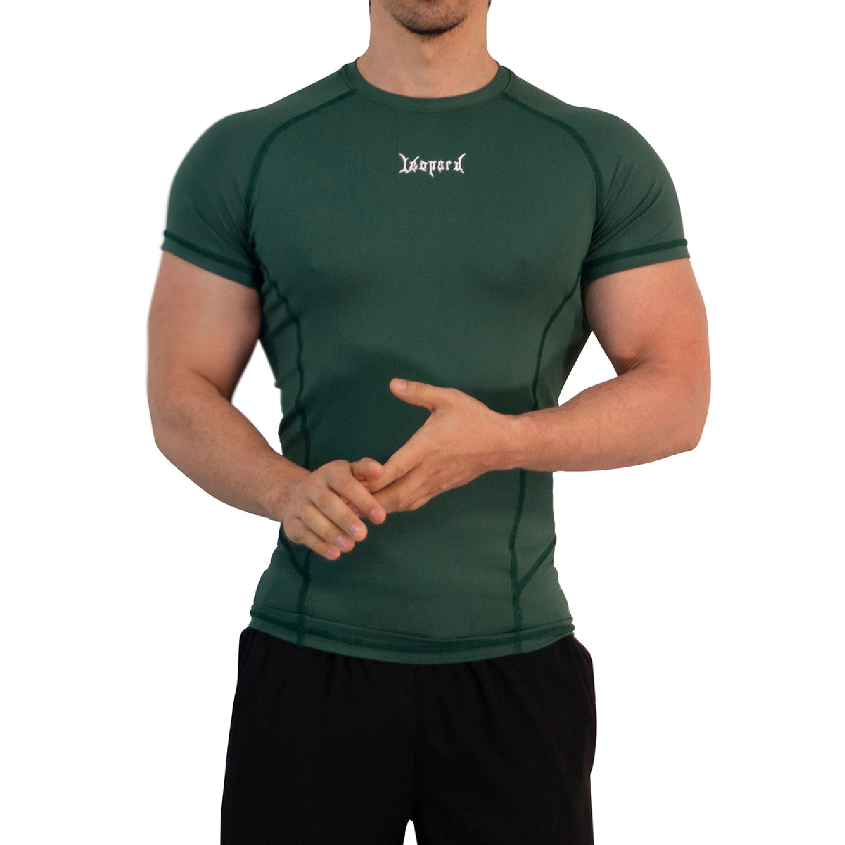 Strike Ops Compression Short Sleeve Dark Green (preventa)