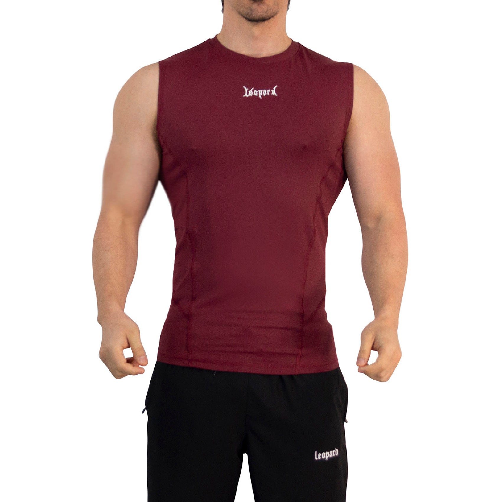 Strike Ops Compression Tank Sleeve Burgundy (preventa)