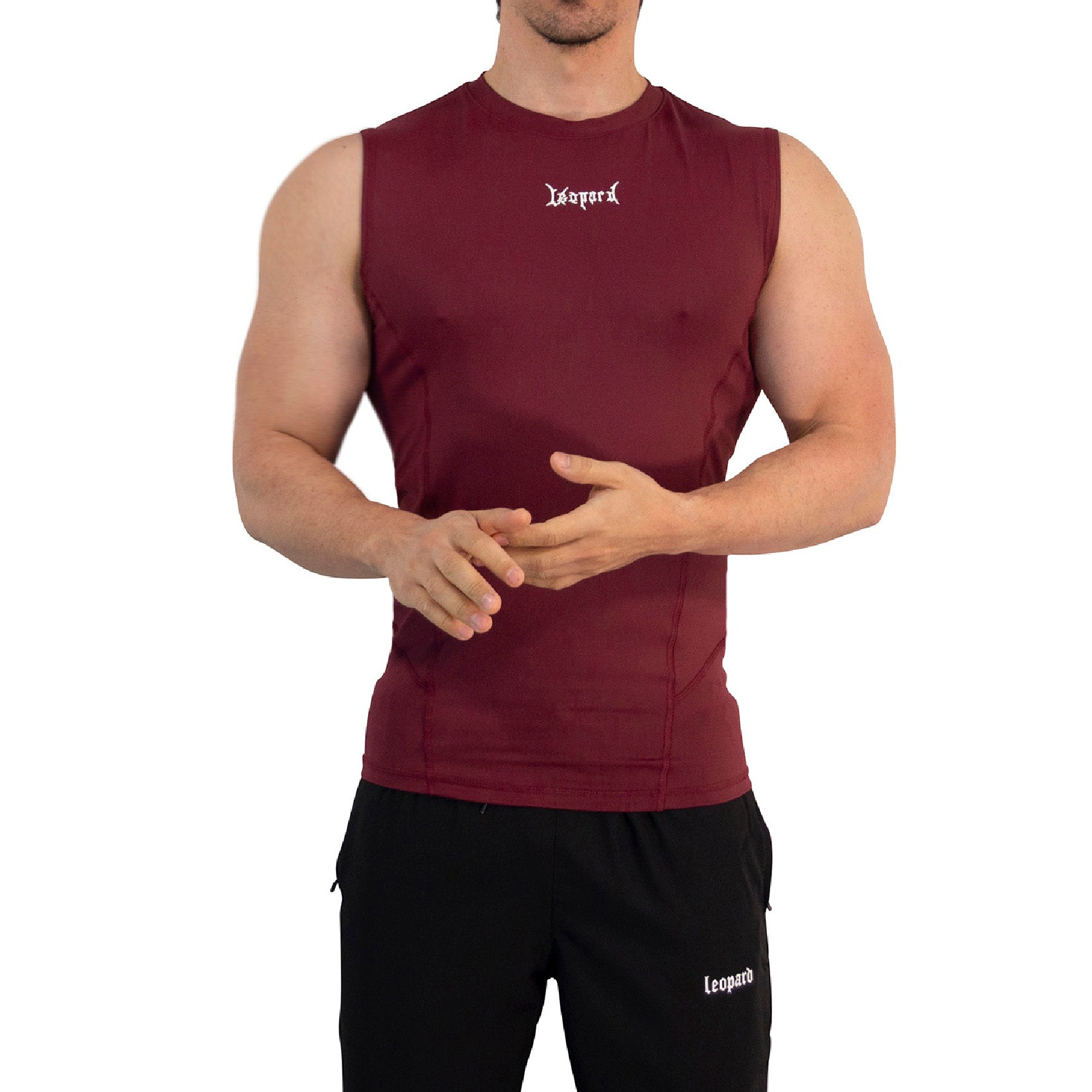 Strike Ops Compression Tank Sleeve Burgundy (preventa)