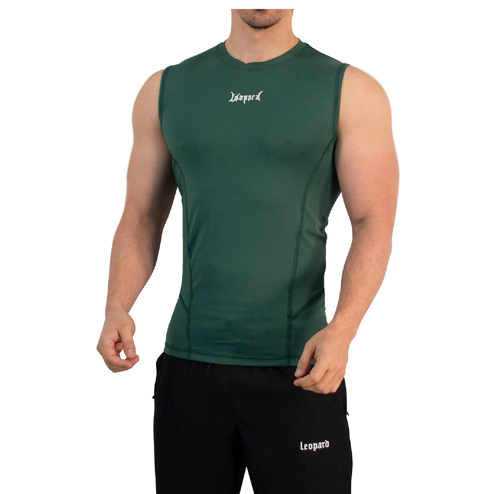 Strike Ops Compression Tank Sleeve Dark Green (preventa)