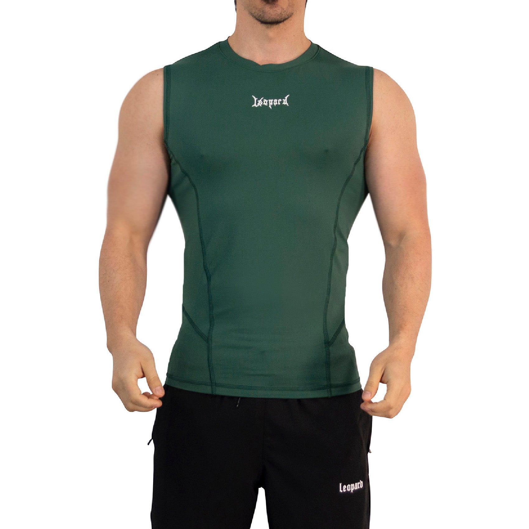 Strike Ops Compression Tank Sleeve Dark Green (preventa)