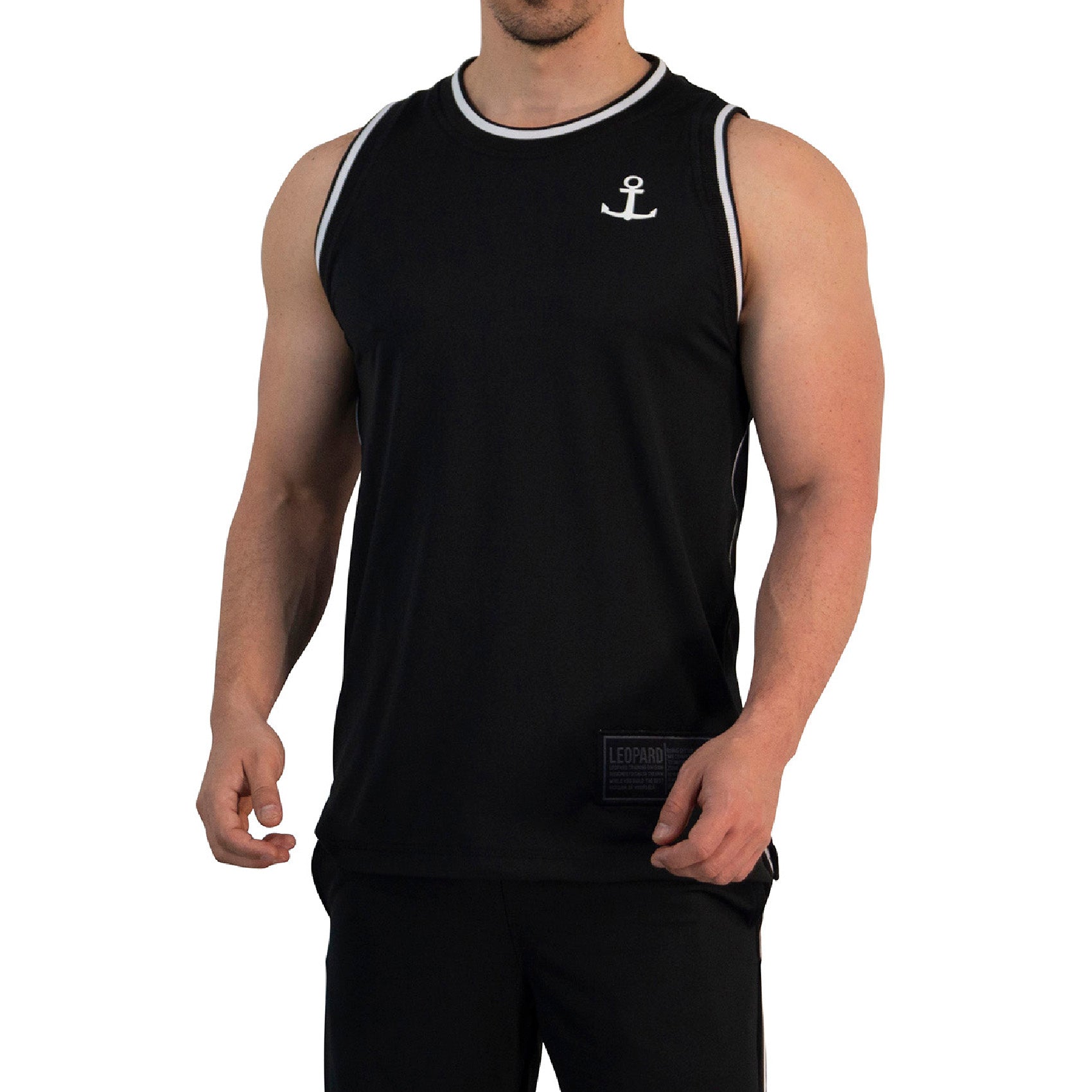 Mesh Jersey Mamba State Black Anchor Logo