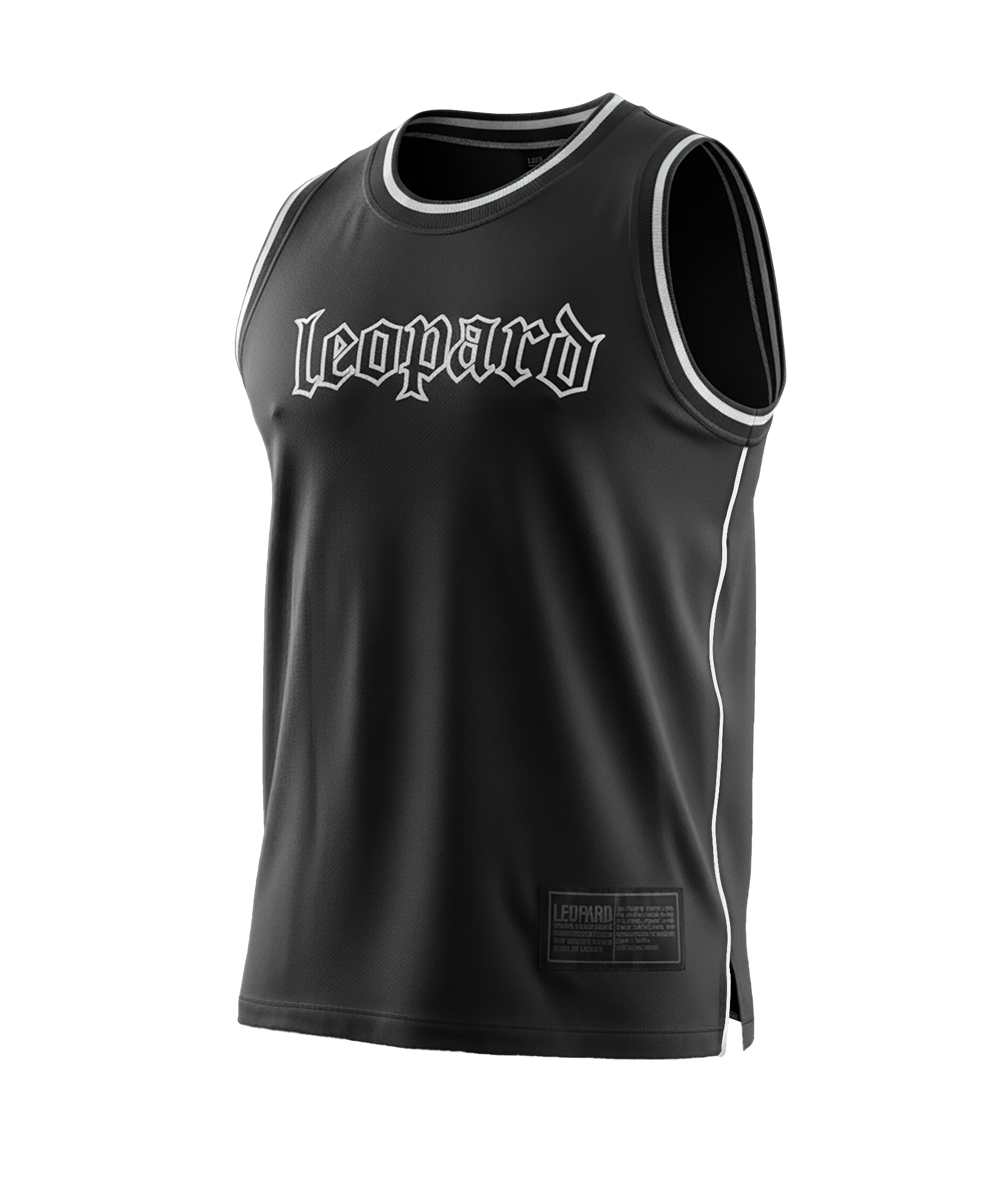 Mesh Jersey Mamba State Black Power Logo