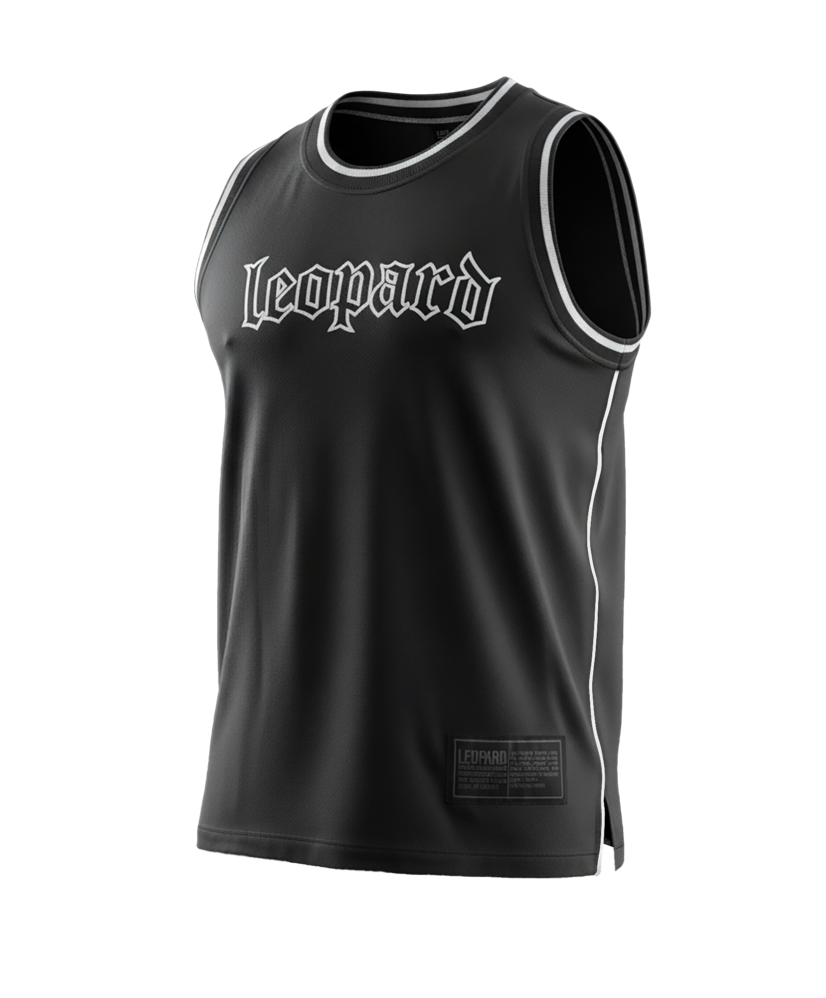 Mesh Jersey Mamba State Black Power Logo