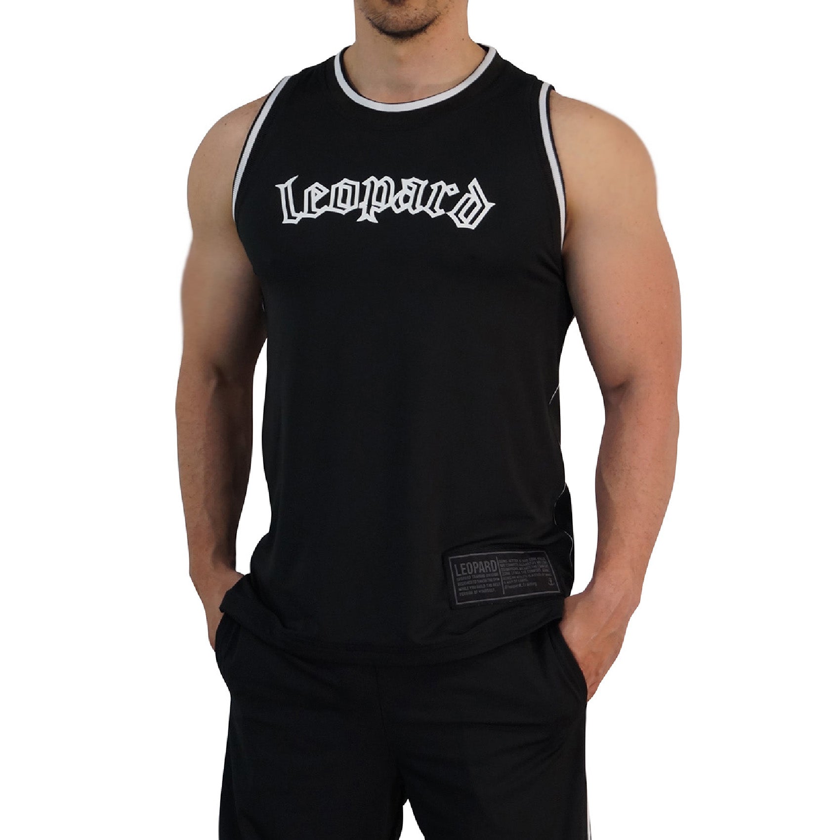 Mesh Jersey Mamba State Black Power Logo