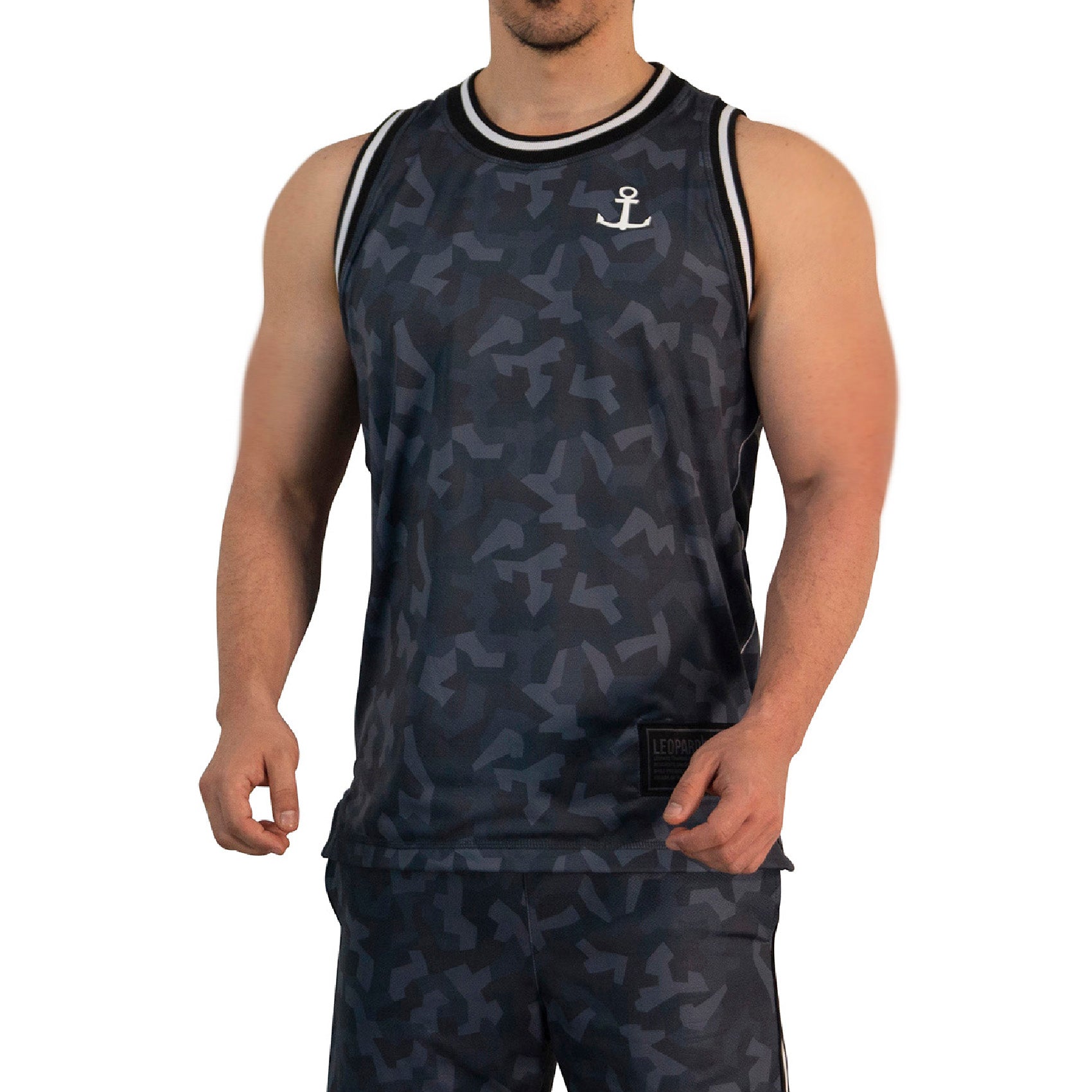 Mesh Jersey Mamba State Ghost Anchor Logo