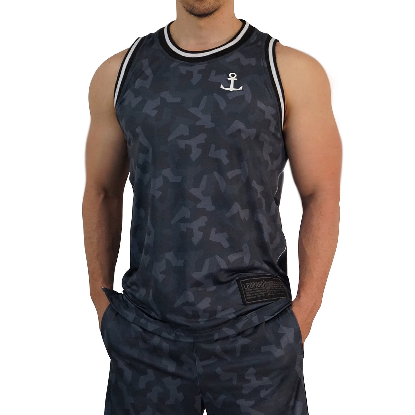 Mesh Jersey Mamba State Ghost Anchor Logo